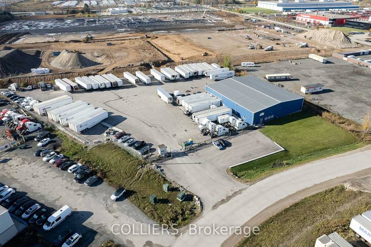 2. 96 acre trucking site with a 12, 035 sq ft industrial building available for sale.