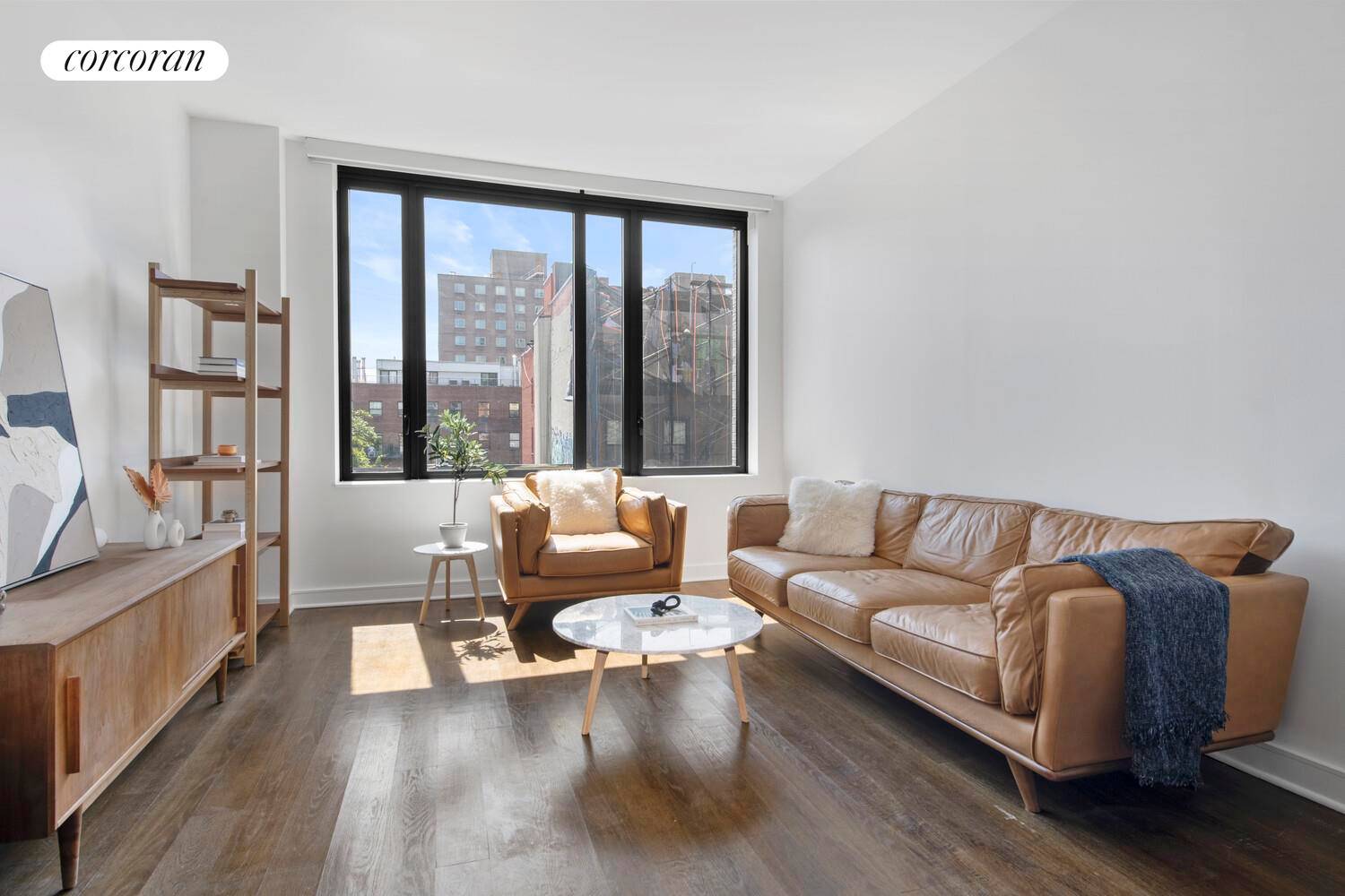 Welcome to residence 6E at The Jefferson, a full service LEED Gold certified boutique condominium located in the heart of the East Village where residents enjoy the marriage of sustainability, ...