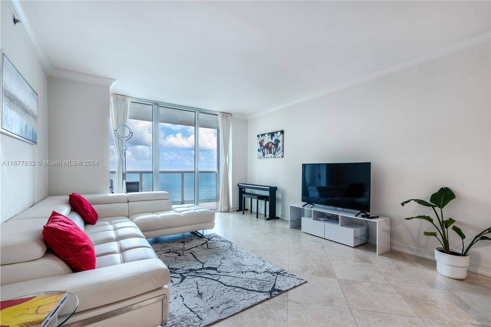 This stunning oceanfront property offers the ultimate in coastal living, featuring breathtaking views of the Atlantic Ocean and top of the line amenities that define the South Florida lifestyle.