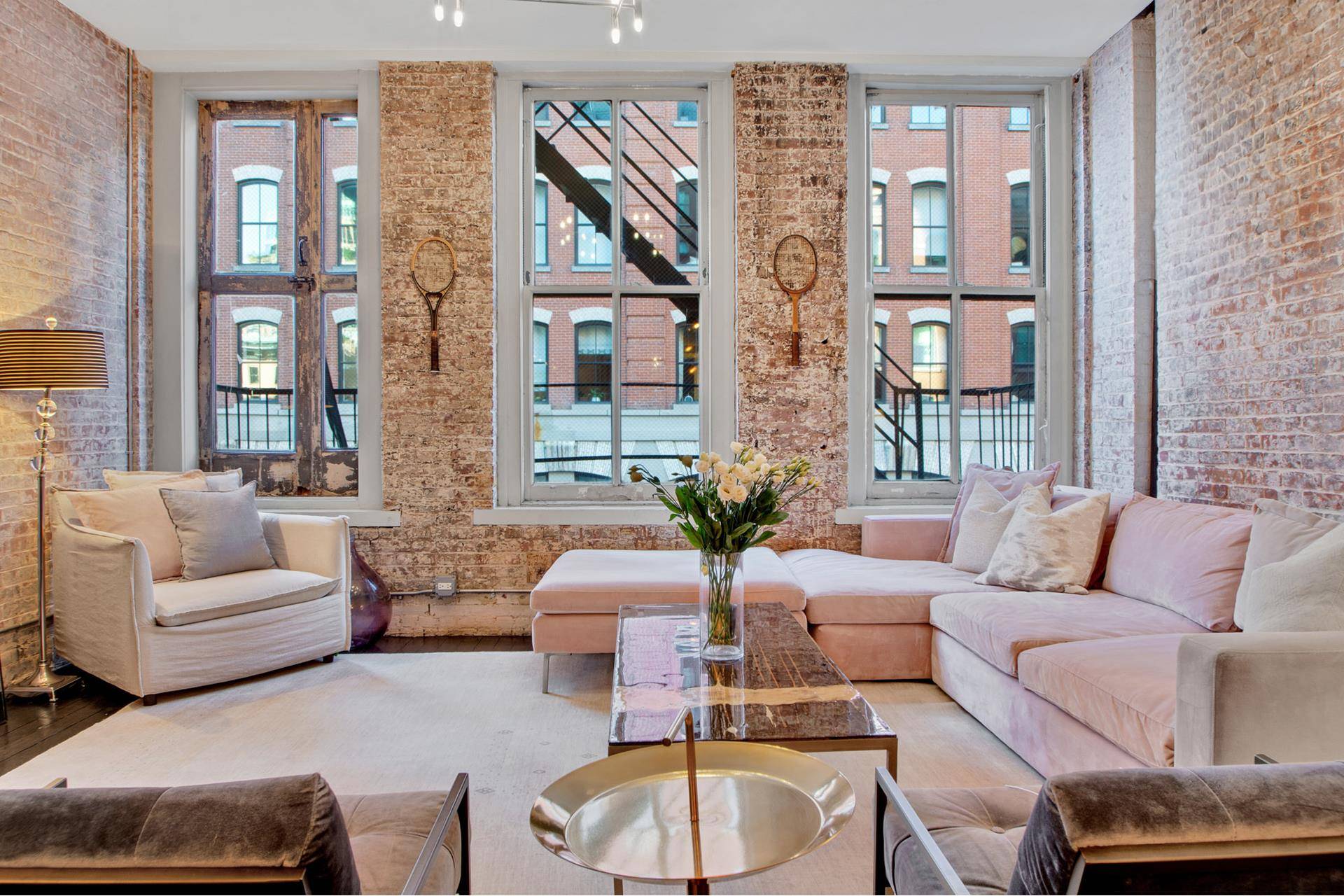 Fashion lovers will swoon for this completely turn key, Tribeca loft, renovated with a designer's eye.