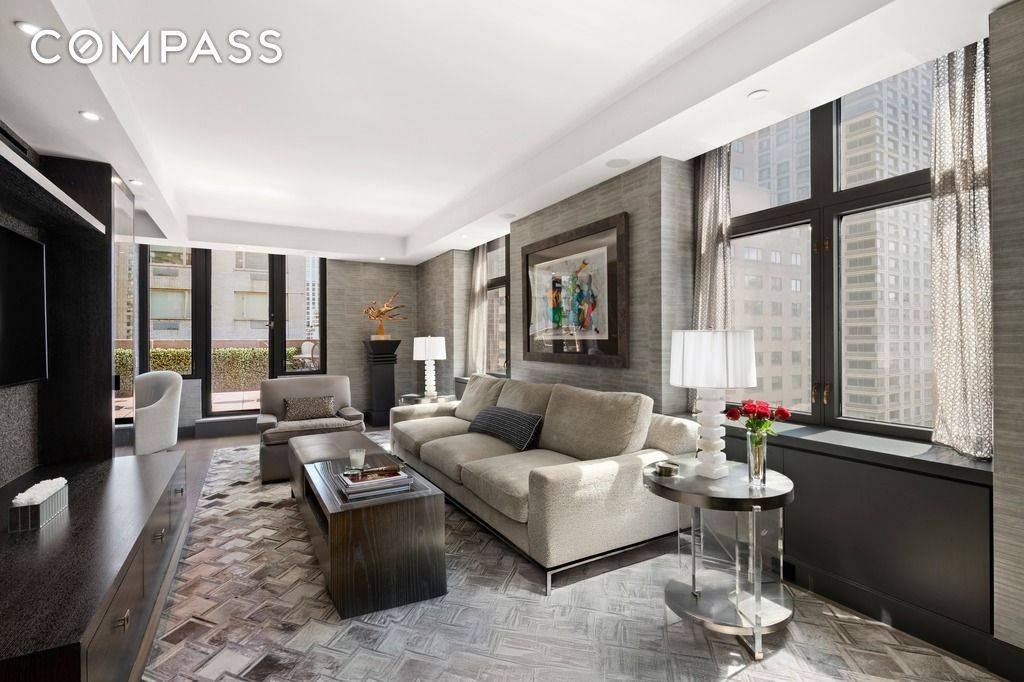 Impeccable Two Bedroom High Floor Sanctuary with Sweeping Terrace Views Every inch of this serene, high floor, two bedroom residence has been meticulously crafted to perfection.