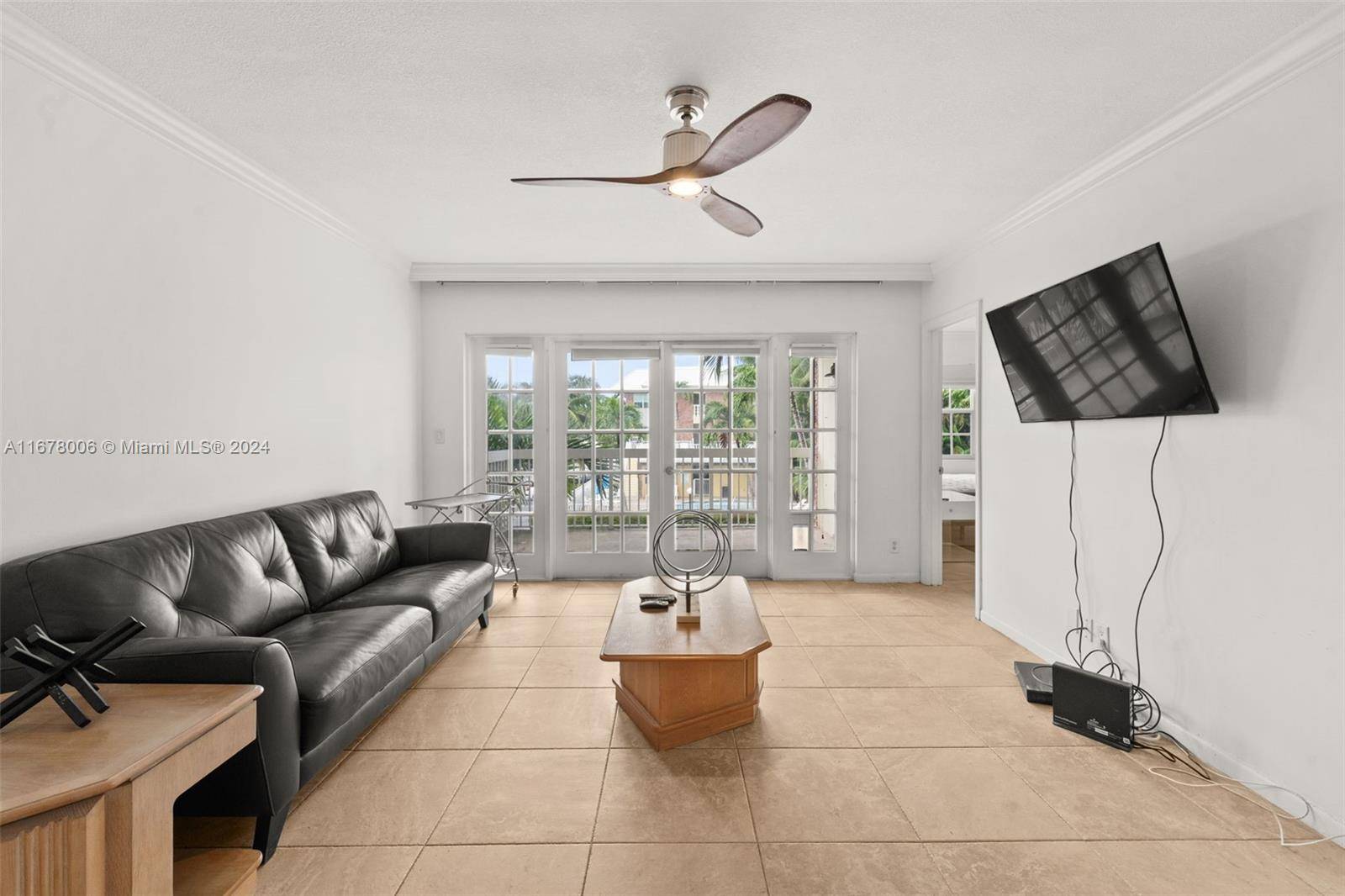Discover this stunningly renovated 2 bed, 2 bath corner unit with a washer dryer in the upscale Harbor Beach neighborhood, just a short drive to the ocean.