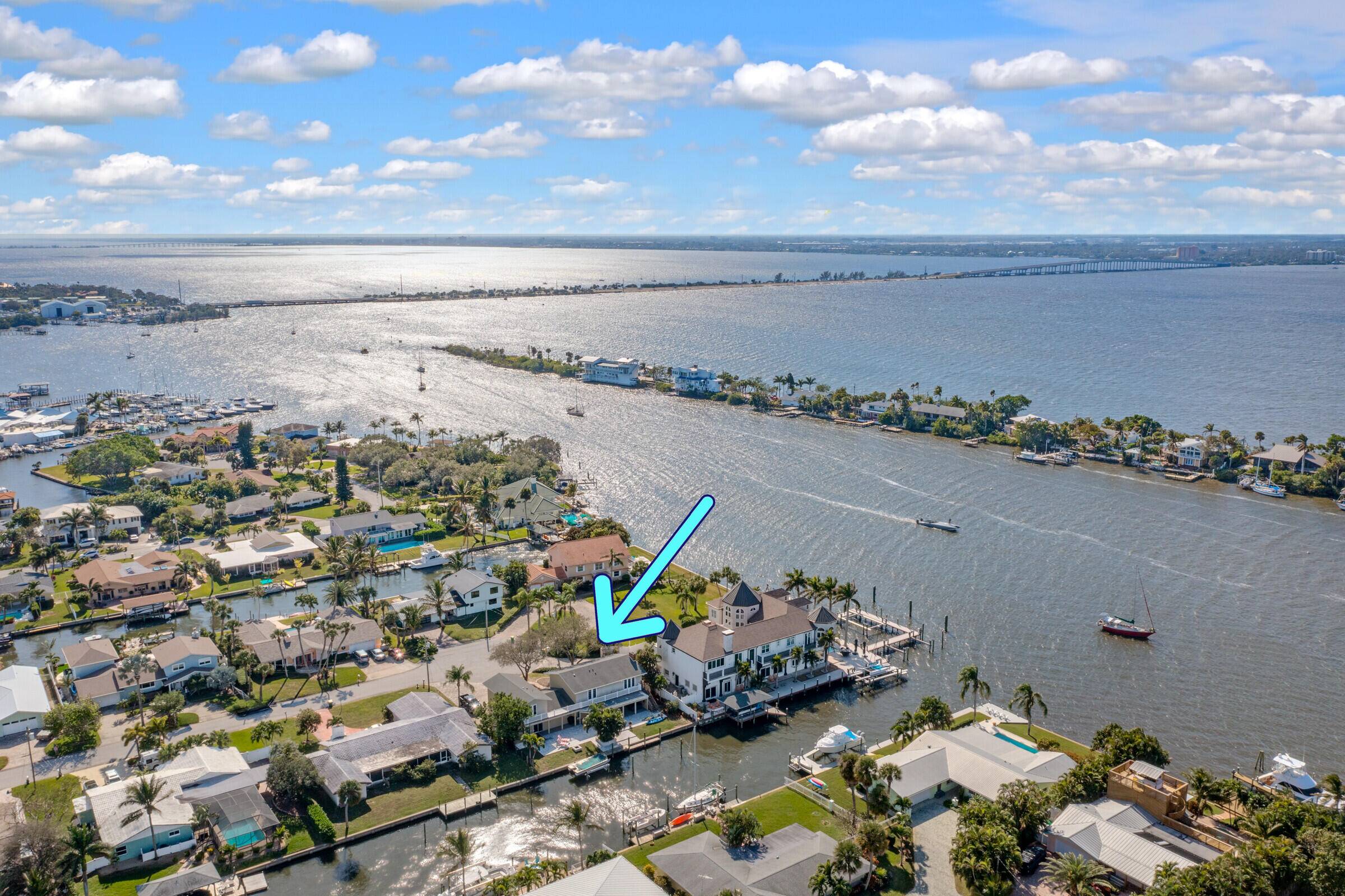 Exceptional and very spacious home located just one lot from the open river.