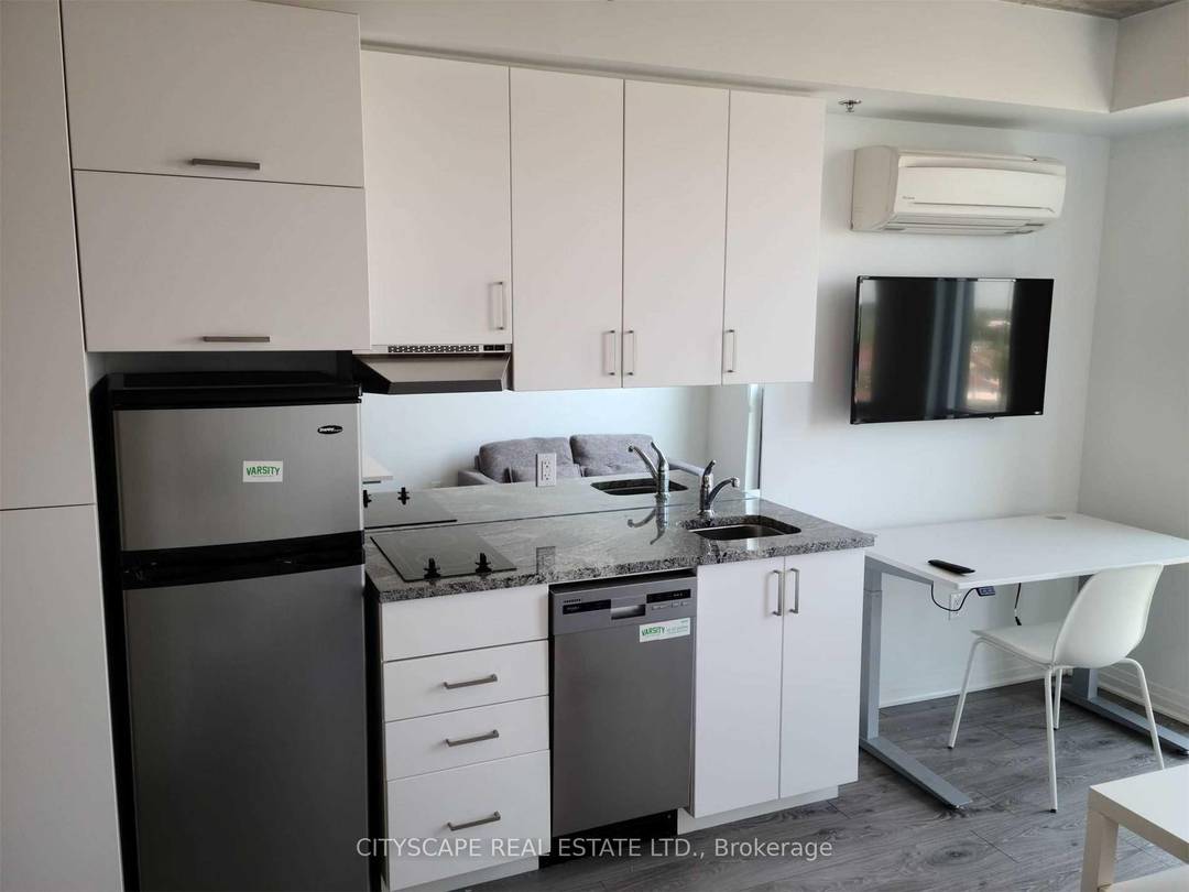 Fully furnished smart studio bachelor unit with ensuite laundry, 3 piece bath, high speed internet and heat included.