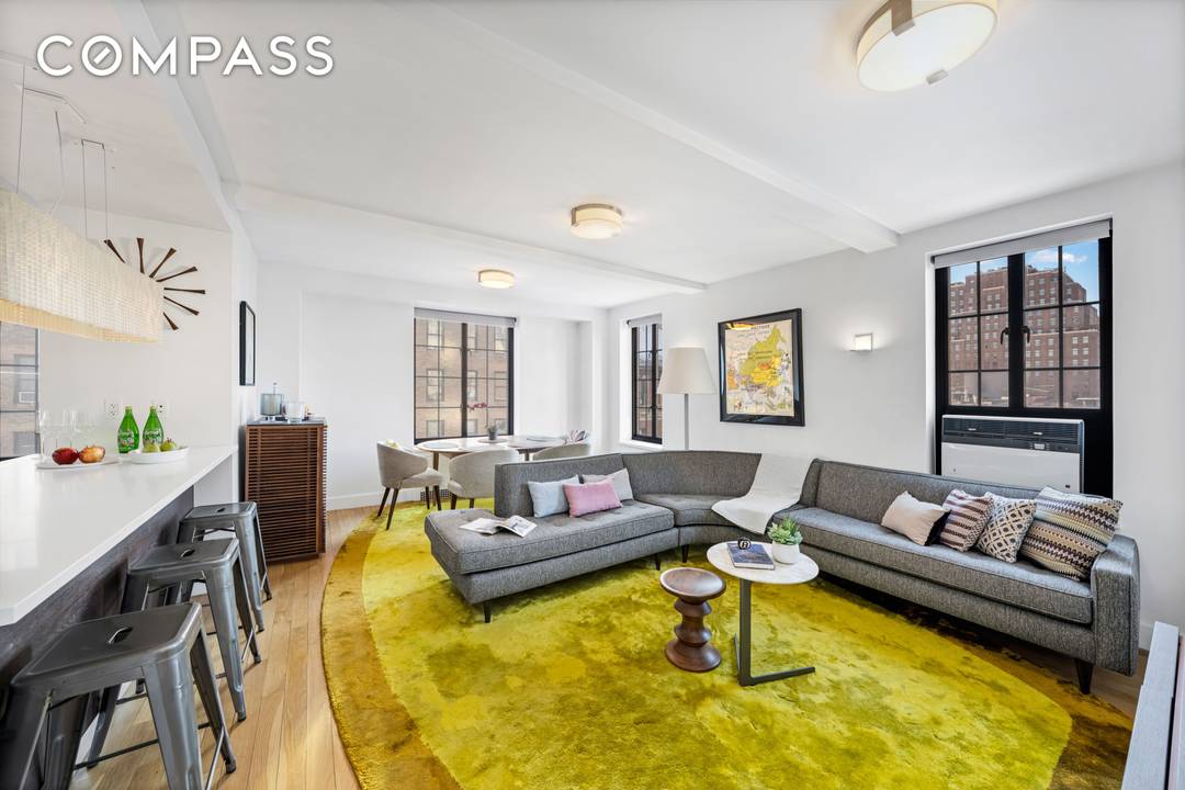 With one look, you'll fall in love with this exquisite corner residence, with both pre war character and fresh renovations, where Chelsea, West Village and Flatiron meet !