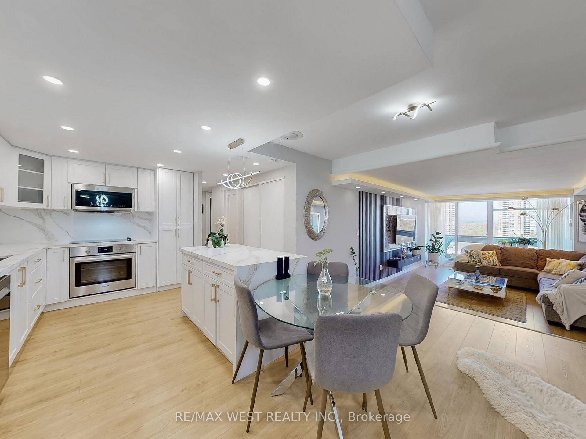 Luxury Tridel Building Skymark 2 Spectacular 2 1 Bedrooms, 3 Bathroom, Open Balcony Corner Unit, Two Ensuite Bathrooms, A Huge Den With Top to Bottom Window, Can Be Used As ...