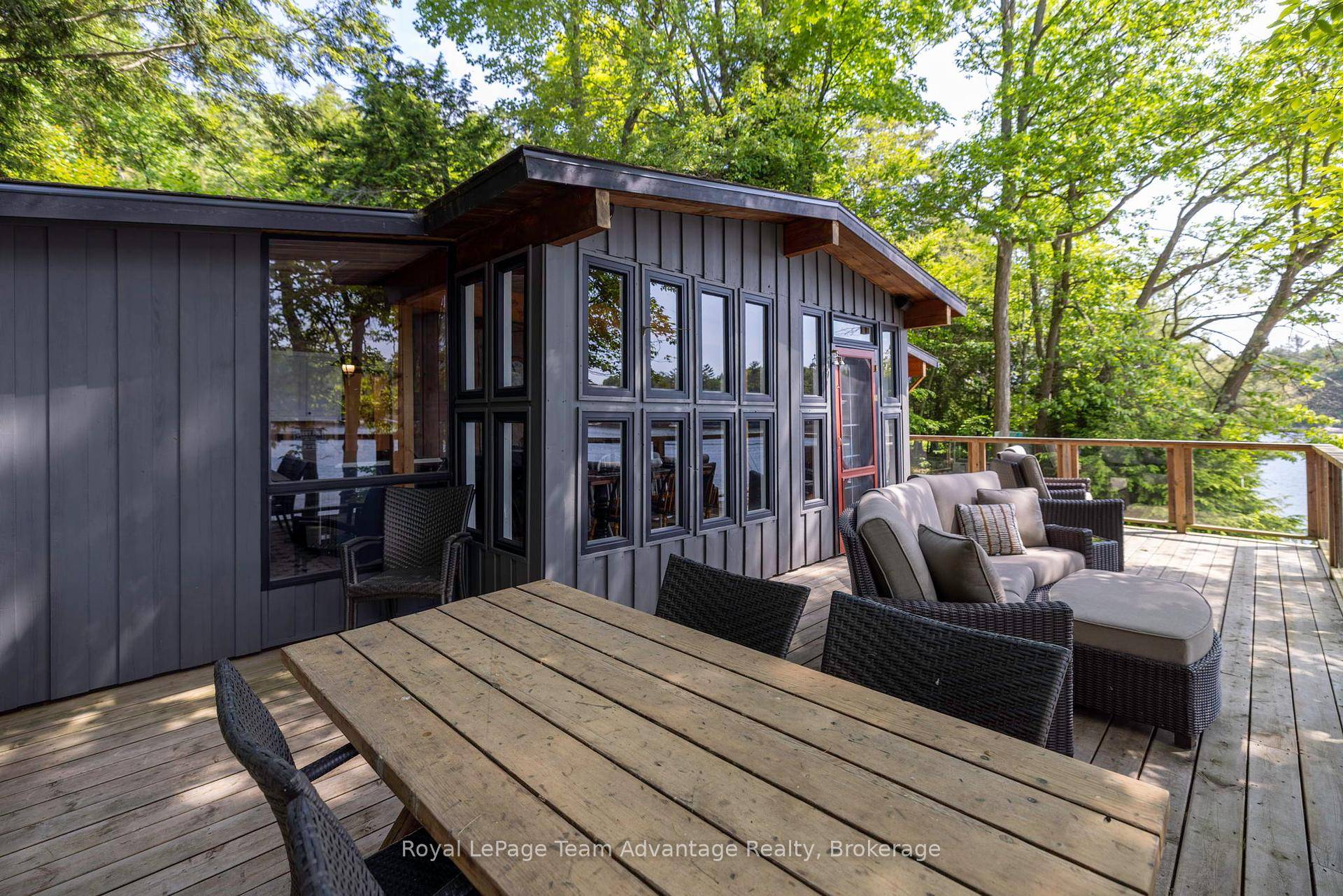 Executive Georgian Bay retreat on Isabella Island with stunning sandy beachfront.