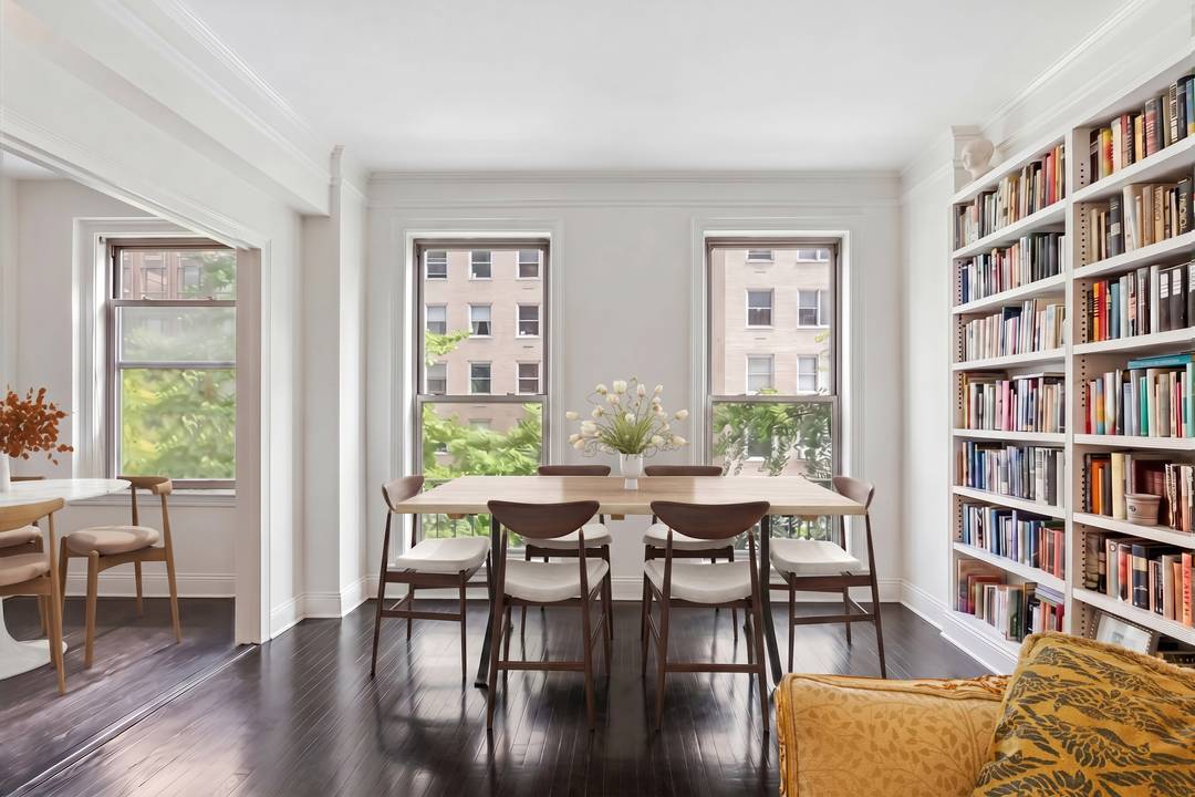 Rare Gramercy Park Pre War Gem with Floor to Ceiling Windows and Juliette Balcony Truly special, this is the one for those dreaming of Gramercy Park charm.