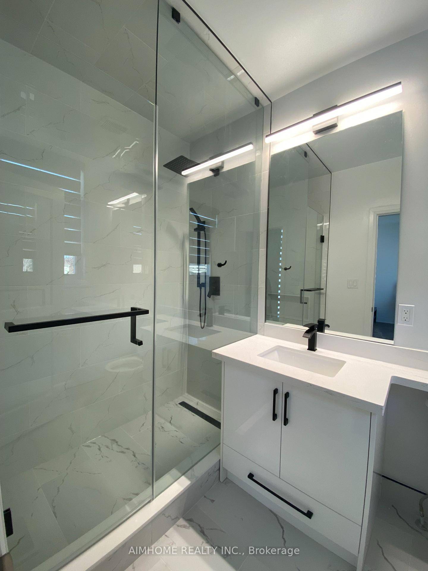 Very nice bedroom with private bathroom.