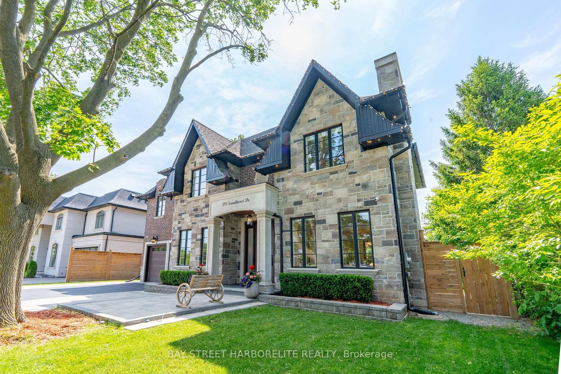 This stunning custom residence sits on a private 75 x 150 ft lot with rare southern exposure, offering nearly 5, 100 sq ft of refined living space.