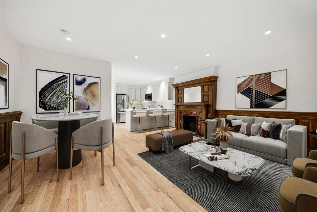 Gut Renovated 1 Bedroom Apartment with Private Garden !