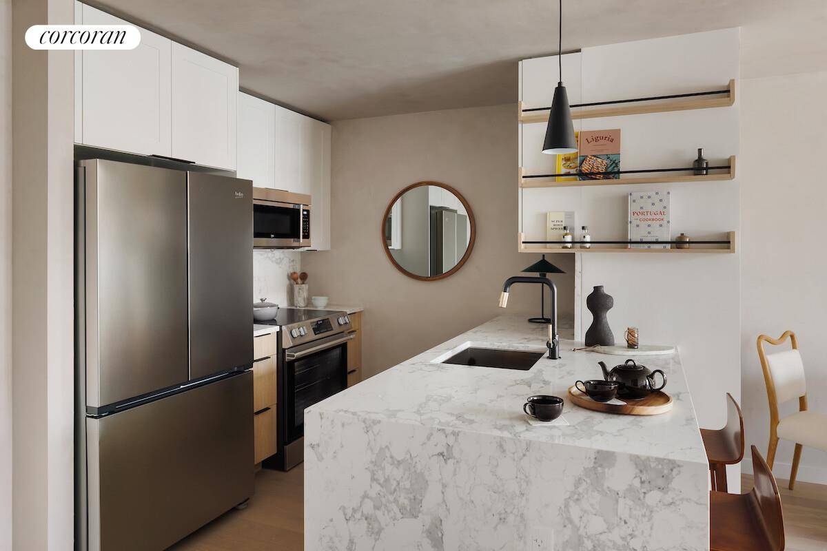 Western Facing Designer two bedroom 2 bath with a private balcony across from JJ Byrne Washington Park.