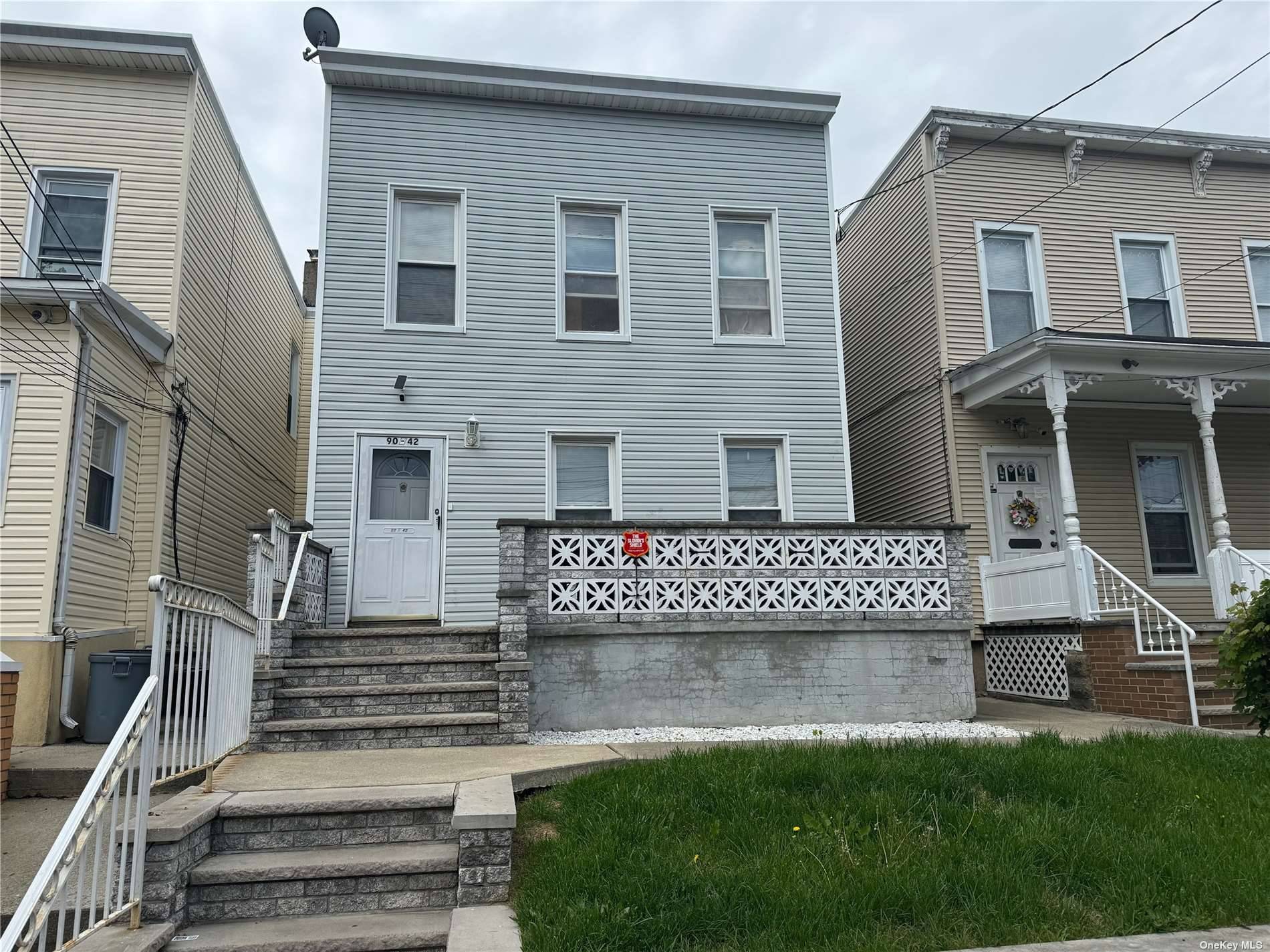 This legal two family home, nestled in the prime Woodhaven location, offers a promising investment opportunity.