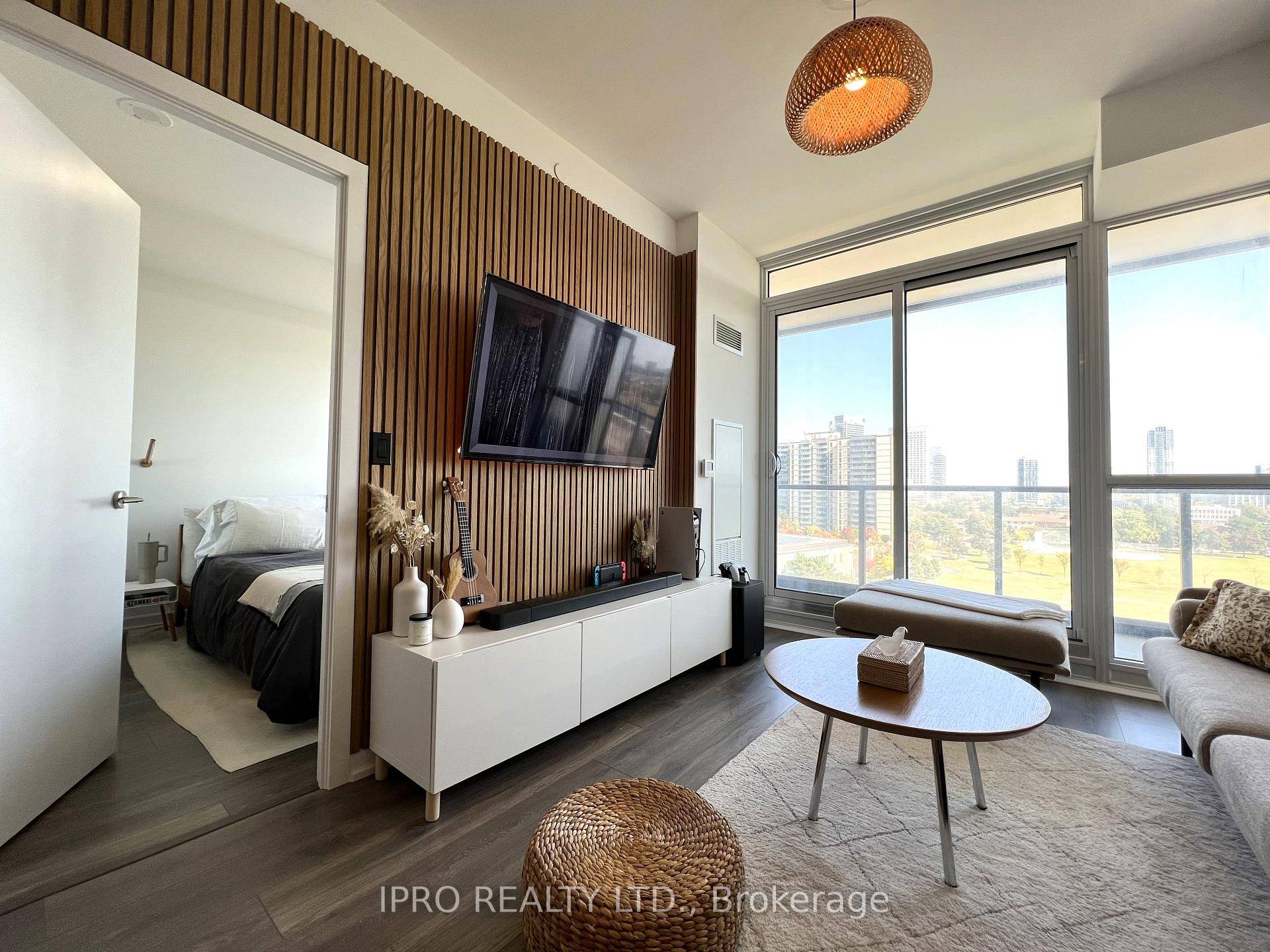 Spectacular East Facing 1 Den Suite with 2 Full Baths in Prestigious Emerald City !