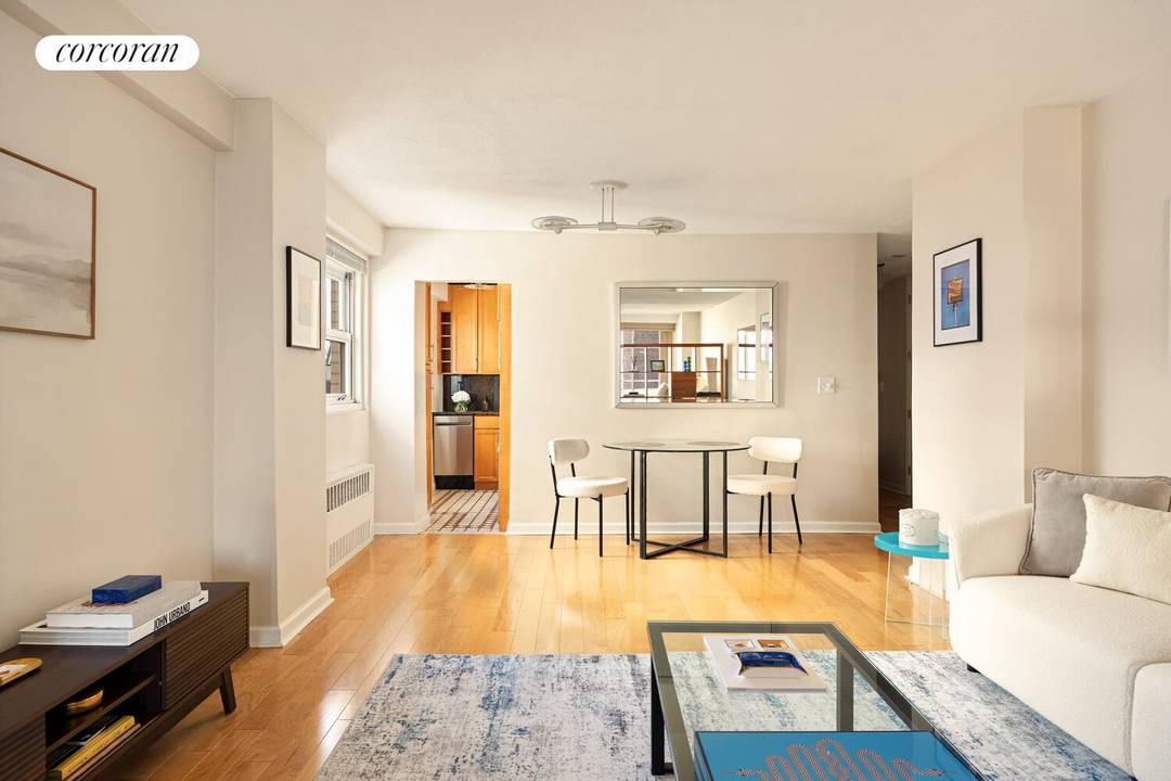 Oversized Studio with Private Outdoor Space at The Gramercy Spire, a full service premier building located steps from Union Square.