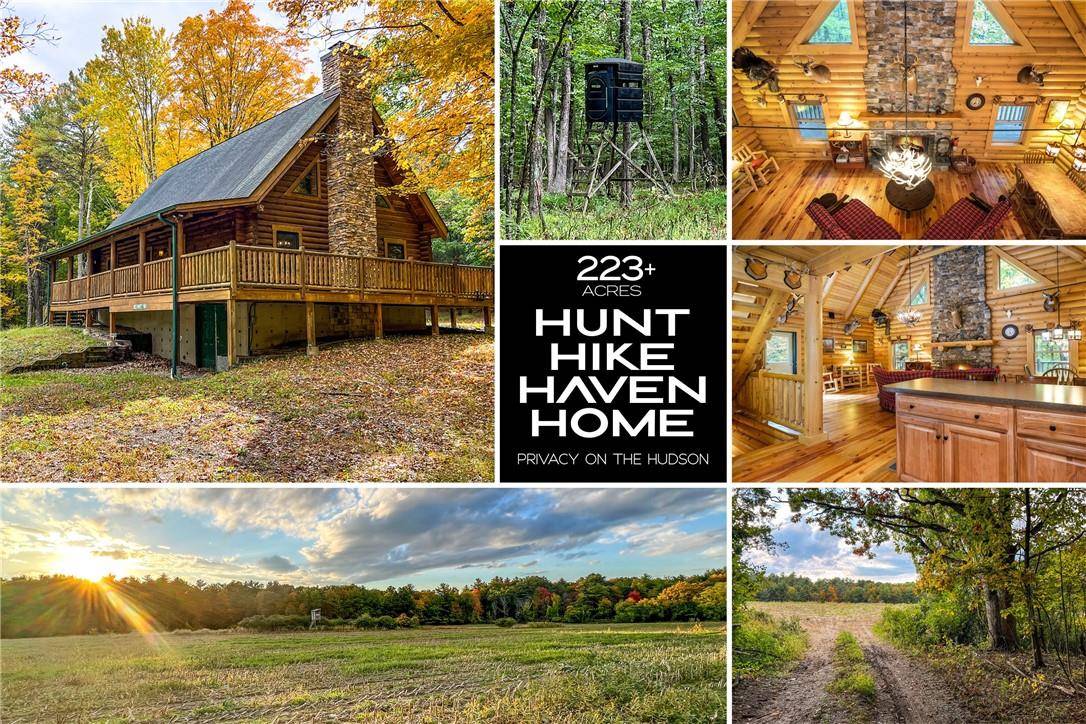 Safety, serenity, and seclusion ultra private 223 acre retreat on the hillsides of the Hudson River.