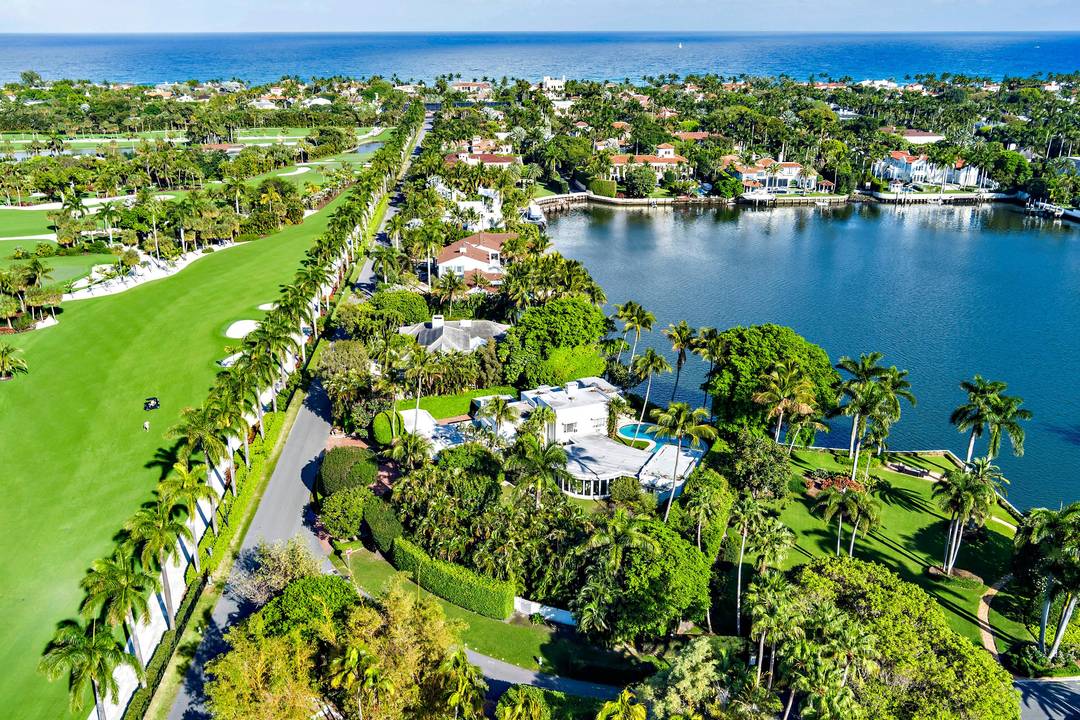 Located on Island Road in the Estate Section of Palm Beach, this 31, 798 square foot property offers 100 feet of direct Intracoastal frontage with rare south facing water views.
