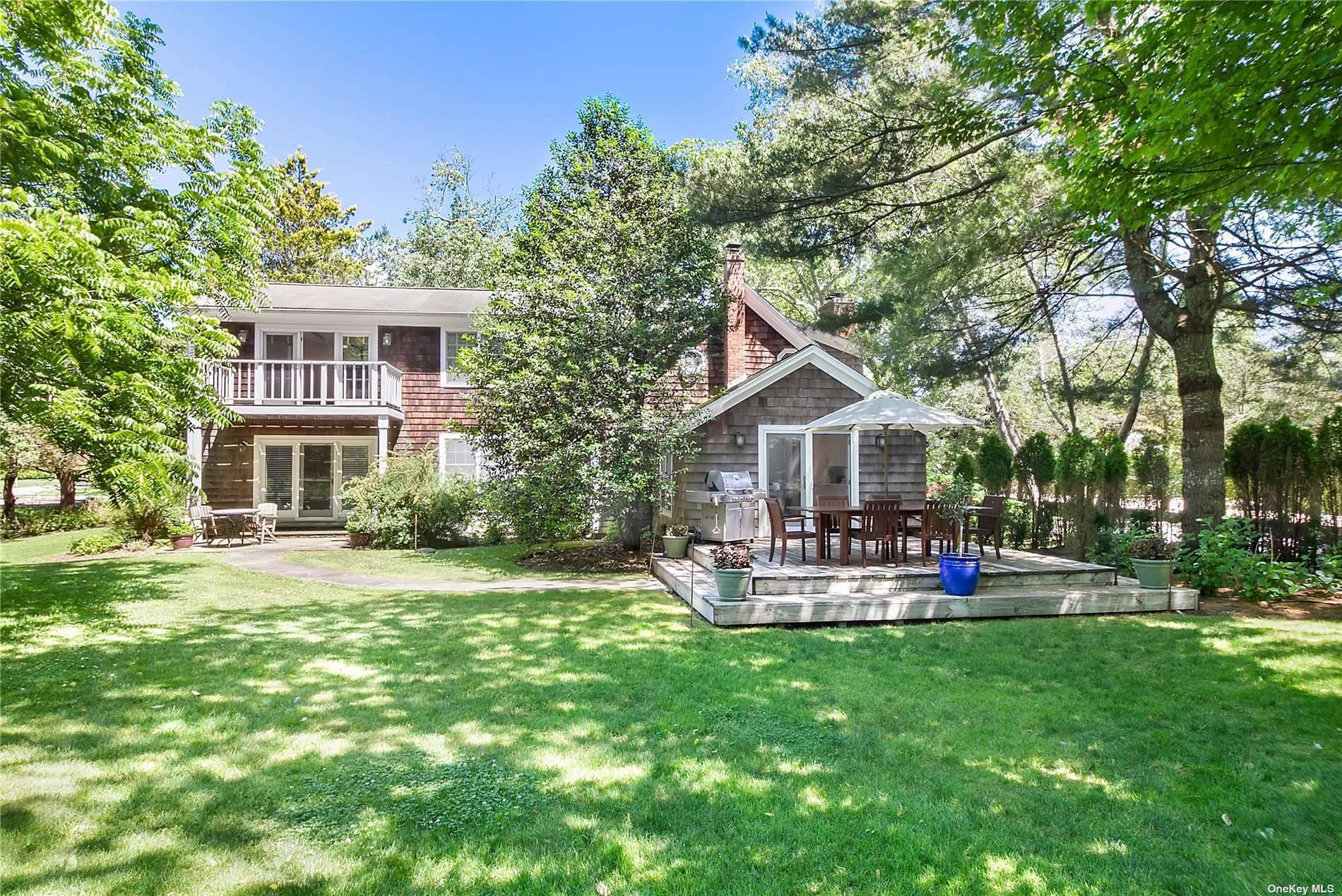 This comfortable two story Farmhouse is privately situated on.
