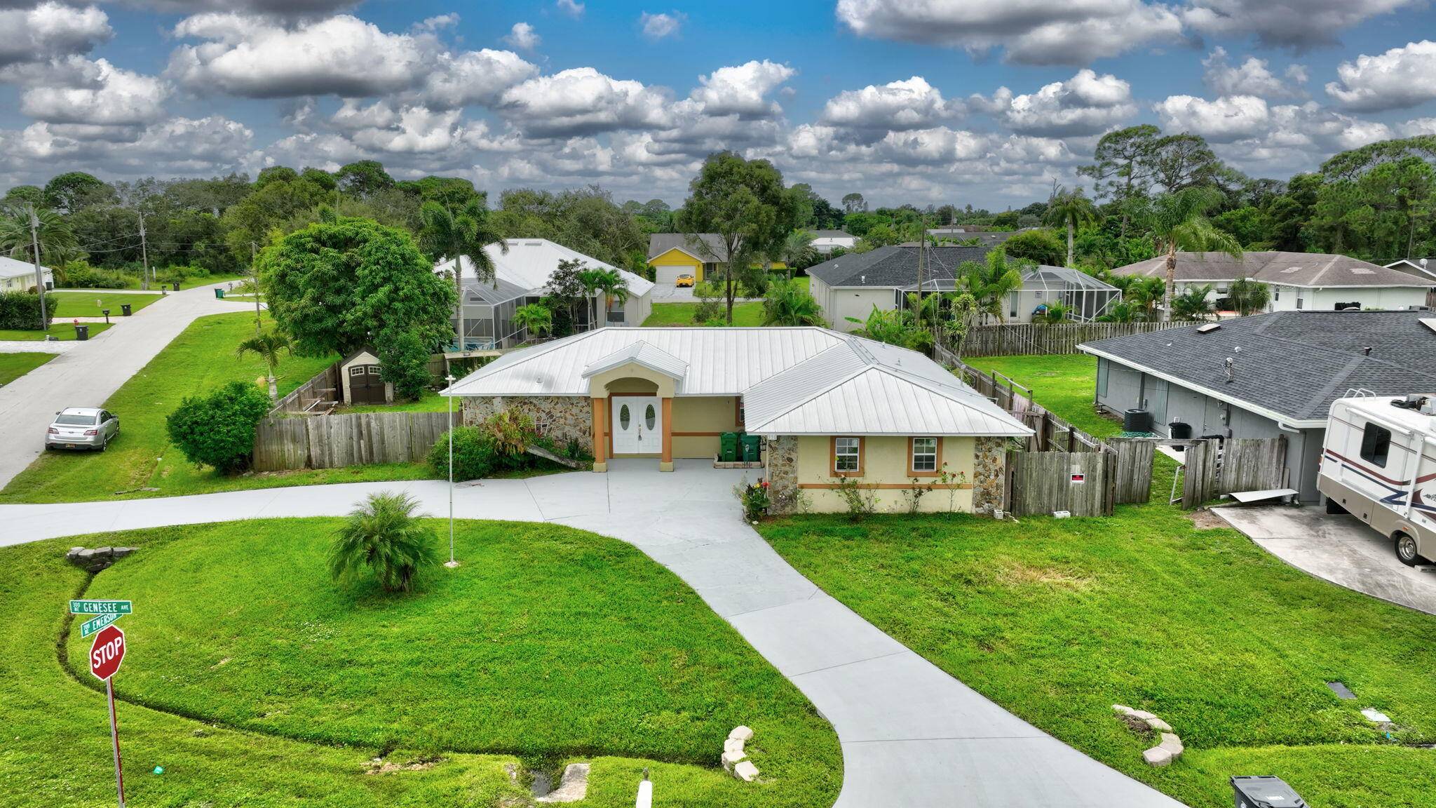 Welcome Home to this 3 Bedroom, 2 Bath Pool Home on a Corner Lot This comfortable home offers an open floor plan with plenty of storage and a new roof ...