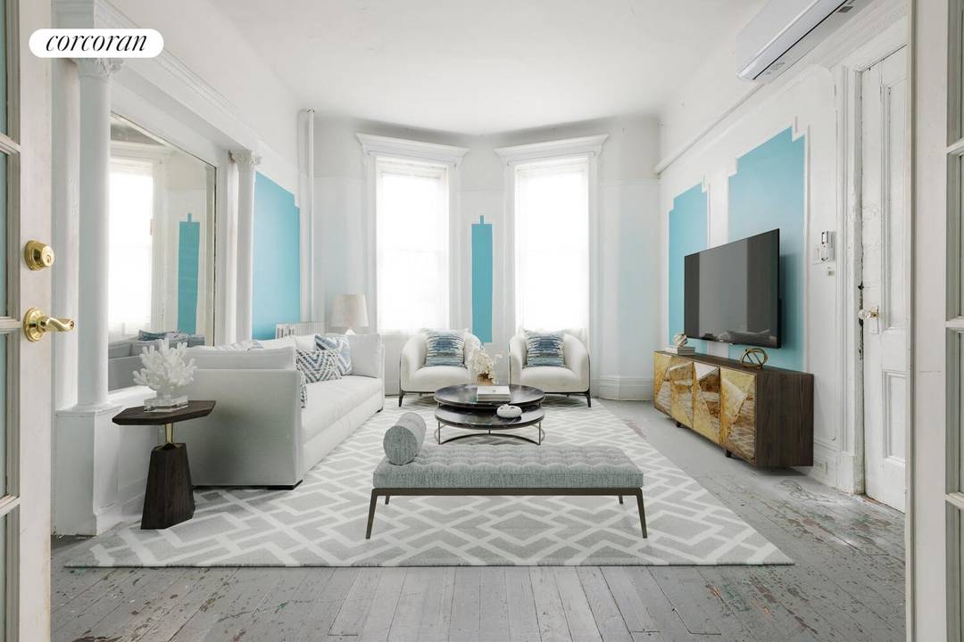 Welcome to 587A Lexington Ave, a 20' wide beautiful two family townhouse in the heart of Bedford Stuyvesant, Brooklyn, rich with charm, character, and exceptional flexibility.