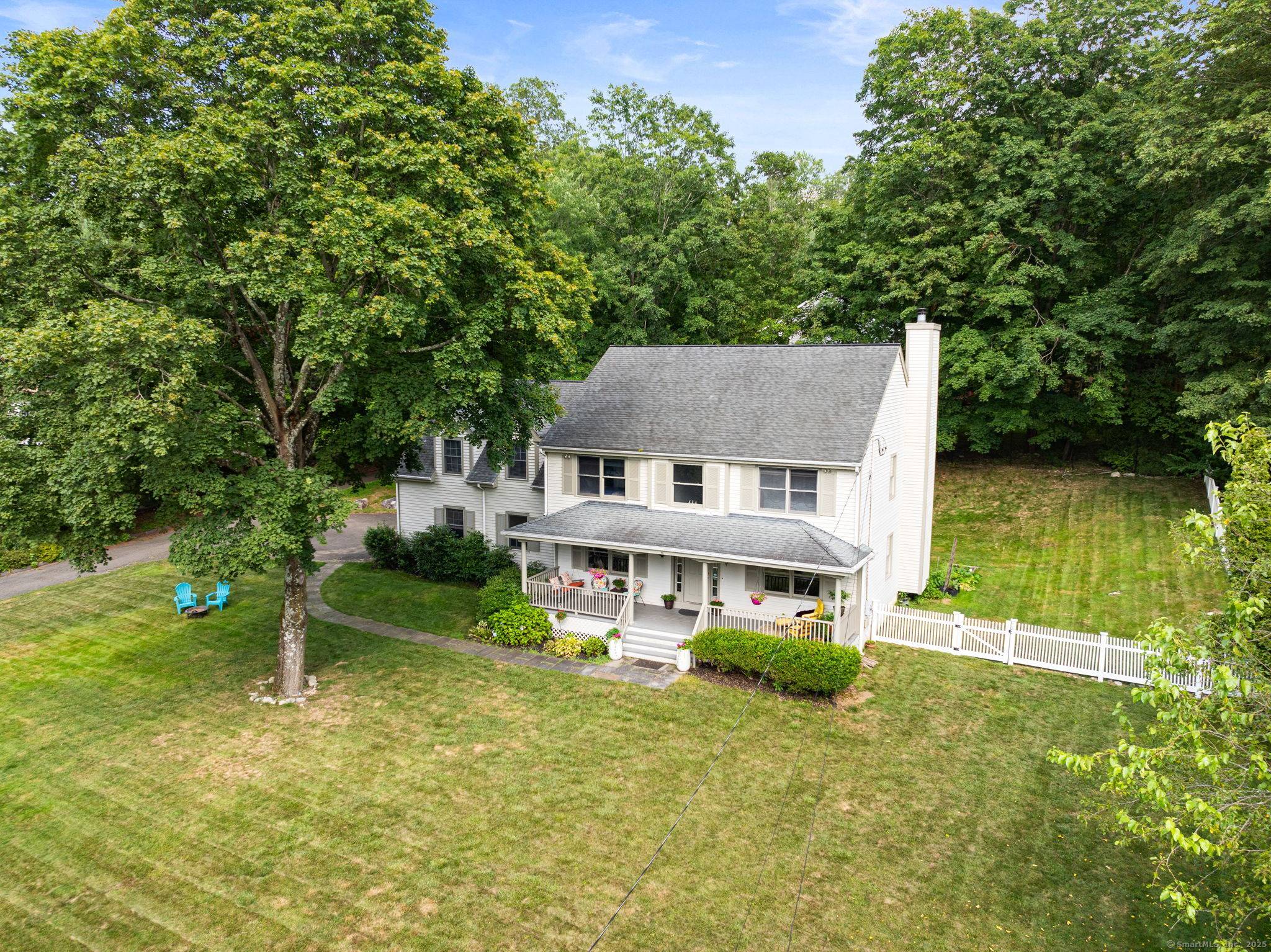 Watch video link below ! Charming New England Farmhouse with golf course views.