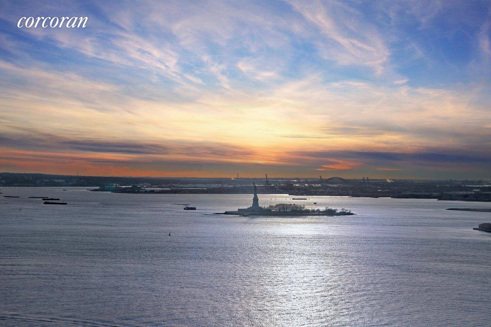 At the pinnacle of 10 West Street, 37G is the most prestigious and sought after home in one of Lower Manhattan's best addresses.