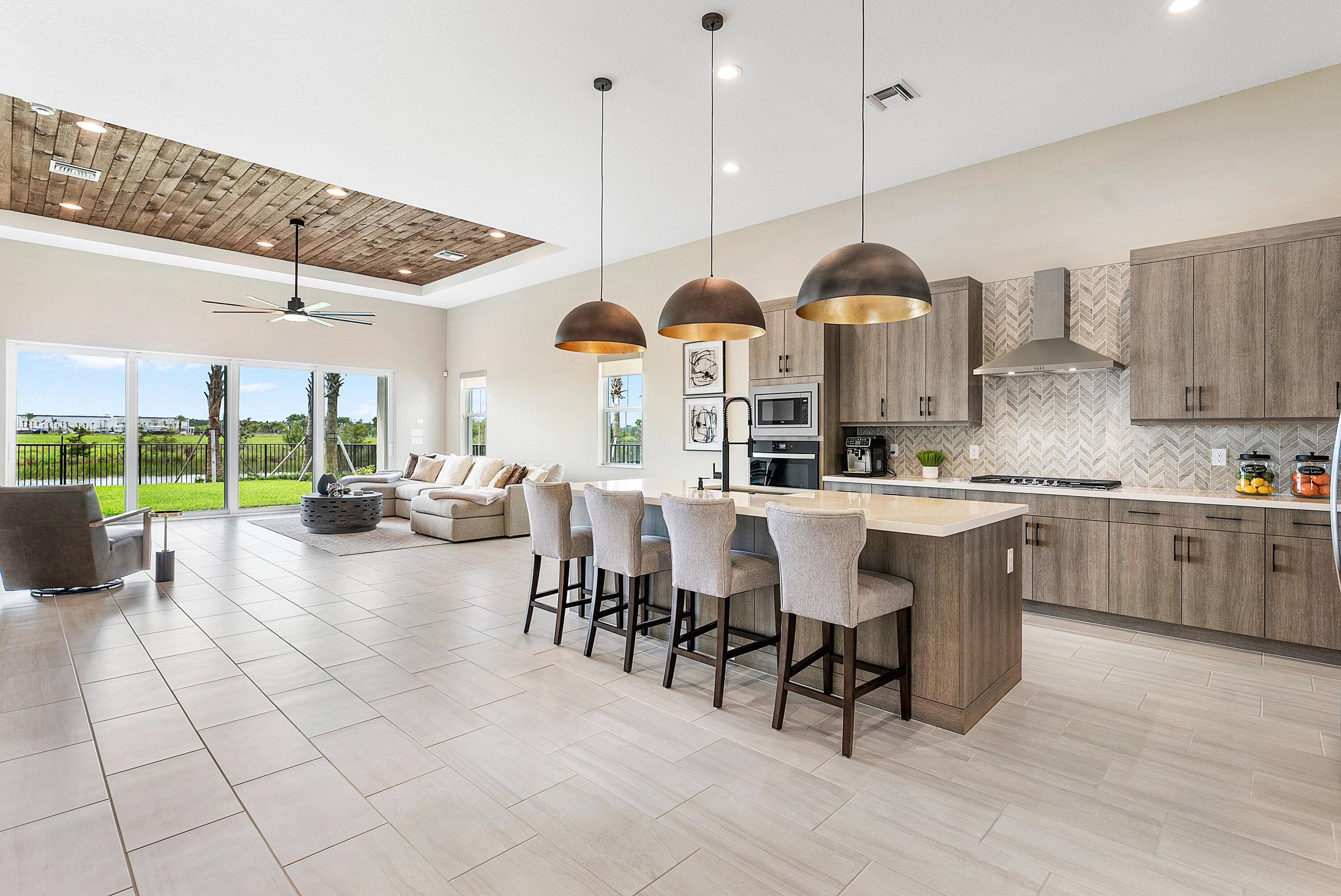 Discover modern elegance in the sought after Avenir community of Palm Beach Gardens !