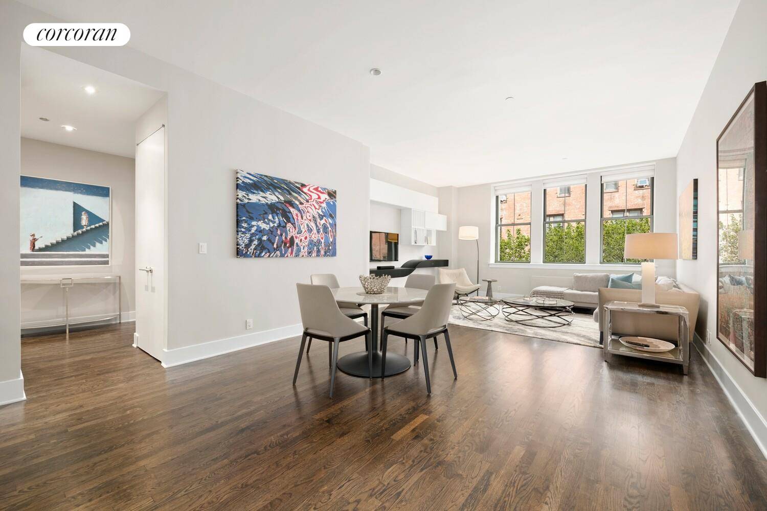 Move right into this, turnkey two bedroom, two bathroom loft oasis featuring an expansive layout and open sky views in a full service condominium on one of Tribeca's most desirable ...