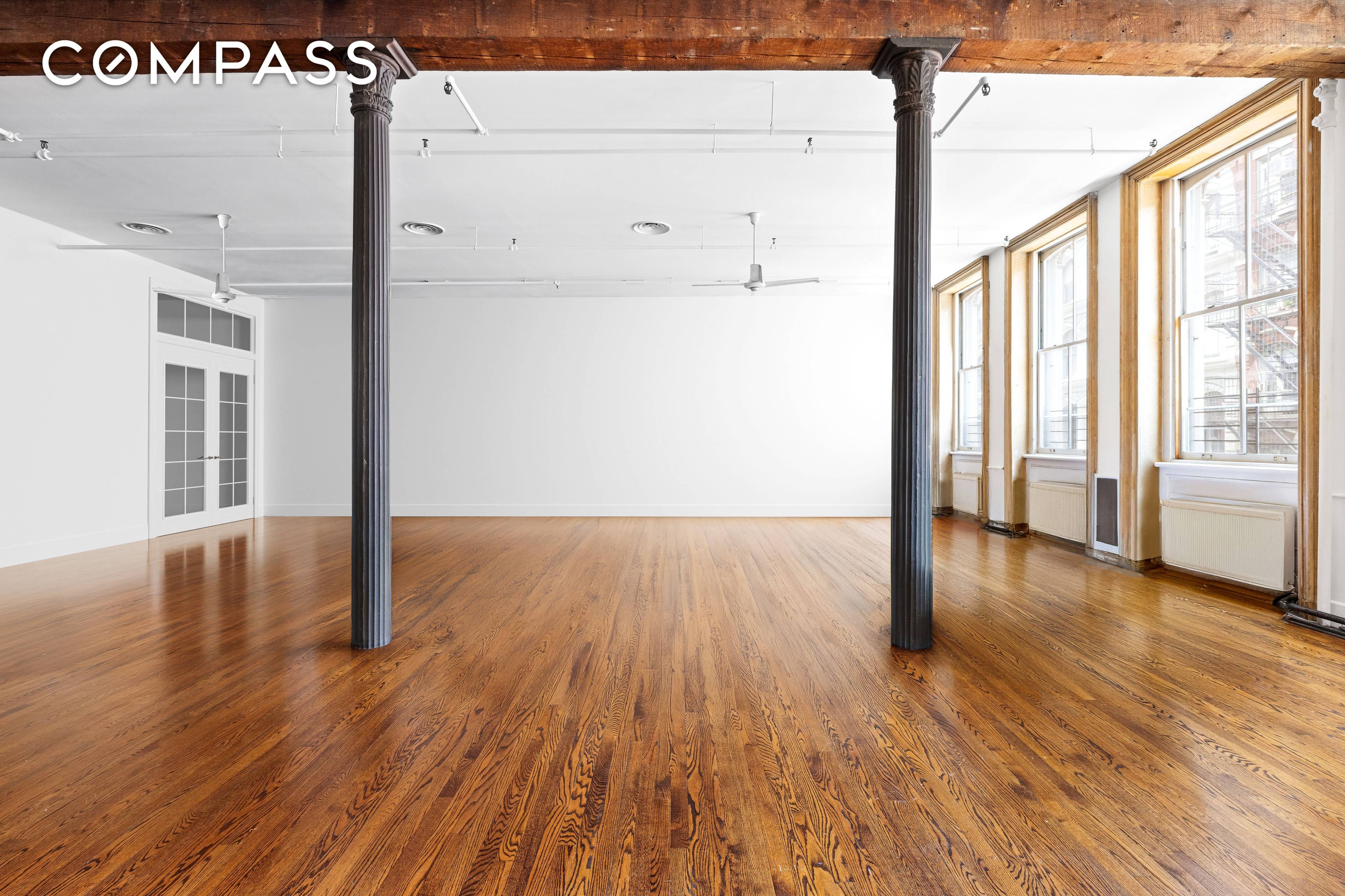 Introducing 17 White Street, 3B, a historic floor through loft that captures the essence of genuine TriBeCa living.
