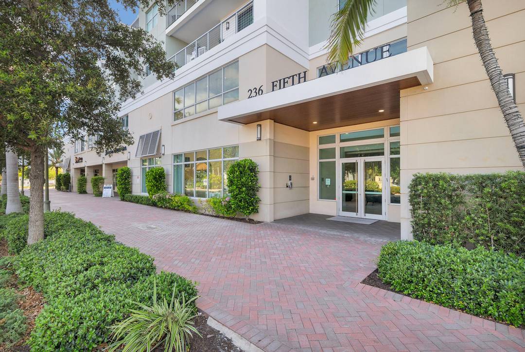 Welcome to this stunning and rarely available unit in one of Delray's newest luxury condo building, 236 Fifth.