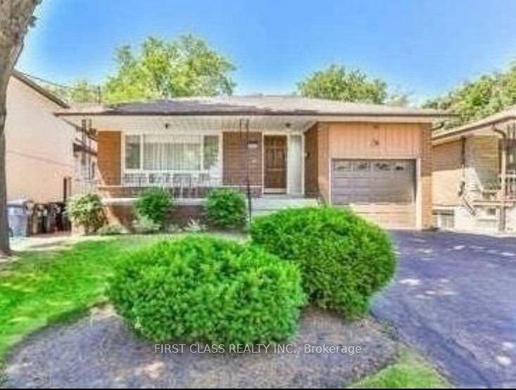 Sought After Bedford Park With Extra Large 4 Bdrm Bungalow On High Demand Cul De Sac.