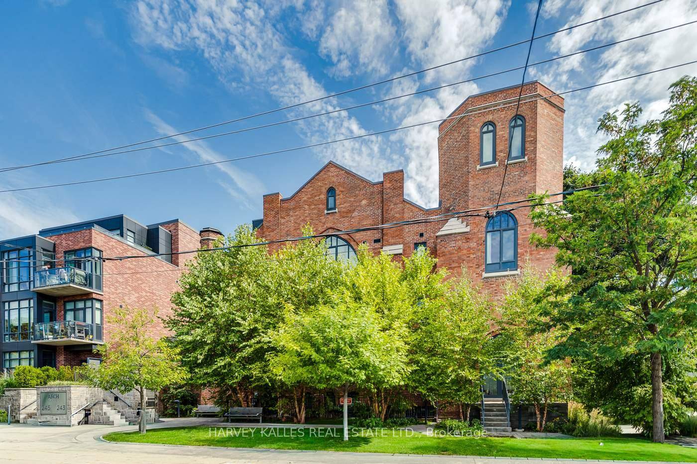 Welcome to Suite C105 at 243 Perth Ave, a rare 2 bedroom, 2 bath residence in the sought after Arch Lofts.
