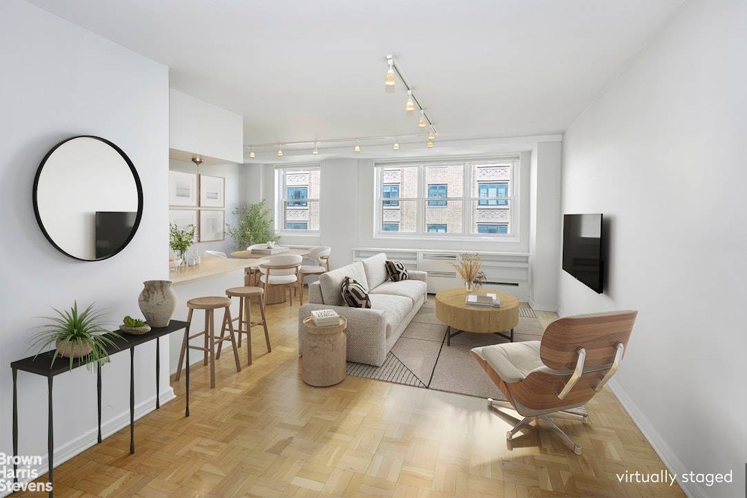 Renovated Custom Designed Convertible 2 Bedroom in The Randall House Step into this beautifully renovated, custom designed convertible two bedroom home in one of Greenwich Village's premier condops.