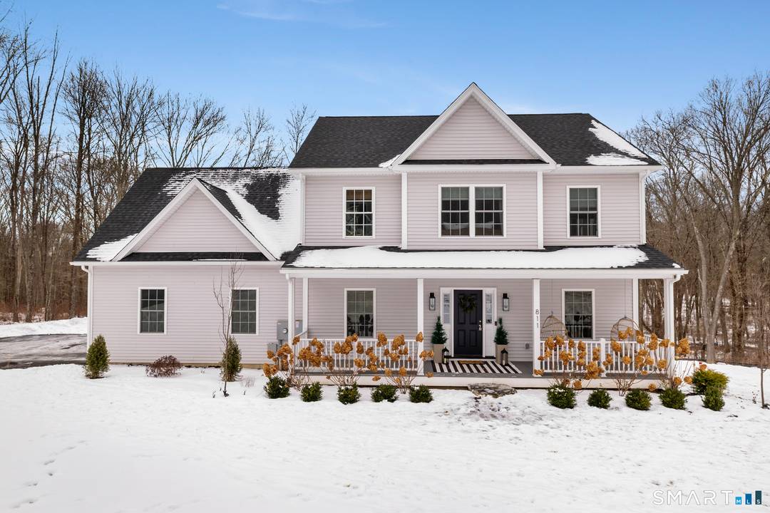 Stunning 2, 518 4 bed, 3 and a half bath sq ft colonial with a welcoming covered front porch, open floor plan, and a beautifully designed layout with all the ...