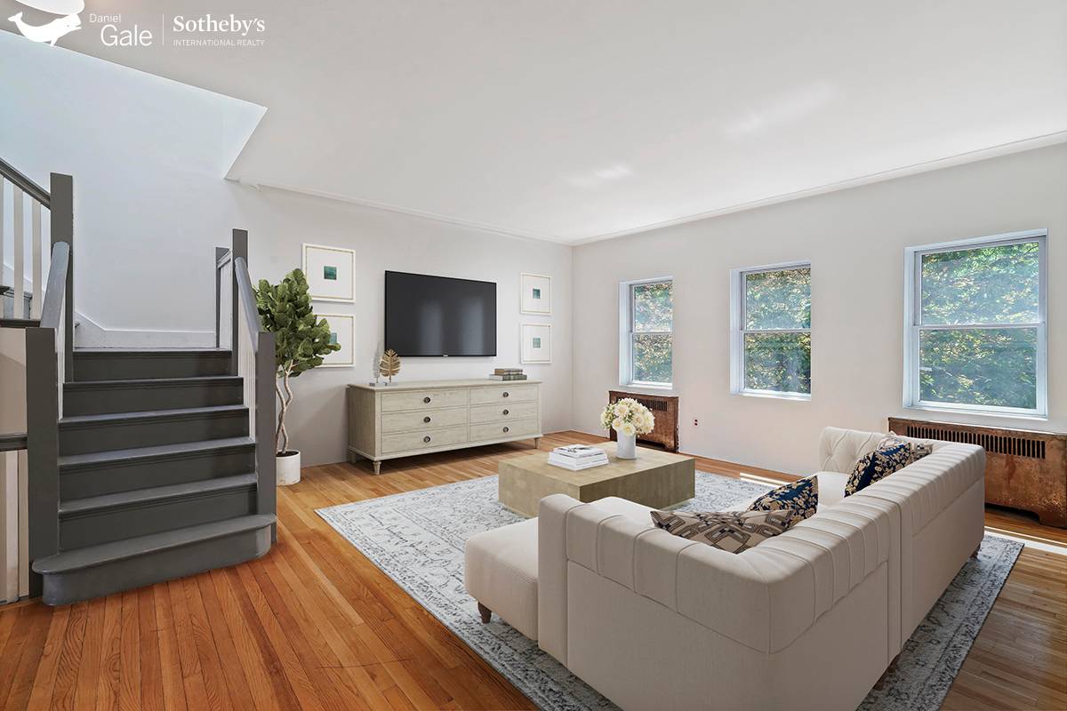 Windows on the Park ! Welcome to this beautiful, sun filled home located in a lovely park setting.