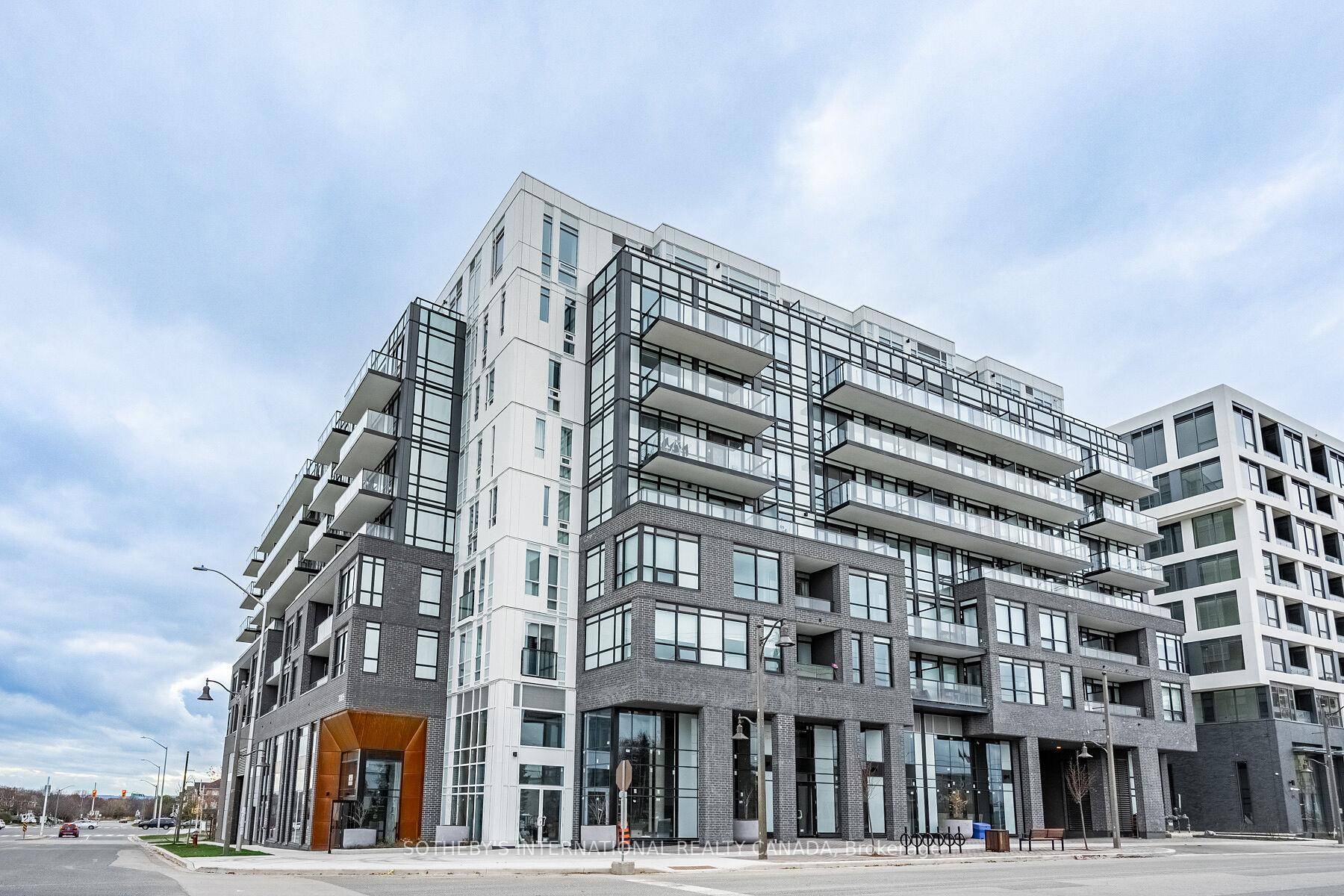 Two bedrooms, Penthouse, along with two bathrooms in, Bronte Condos.