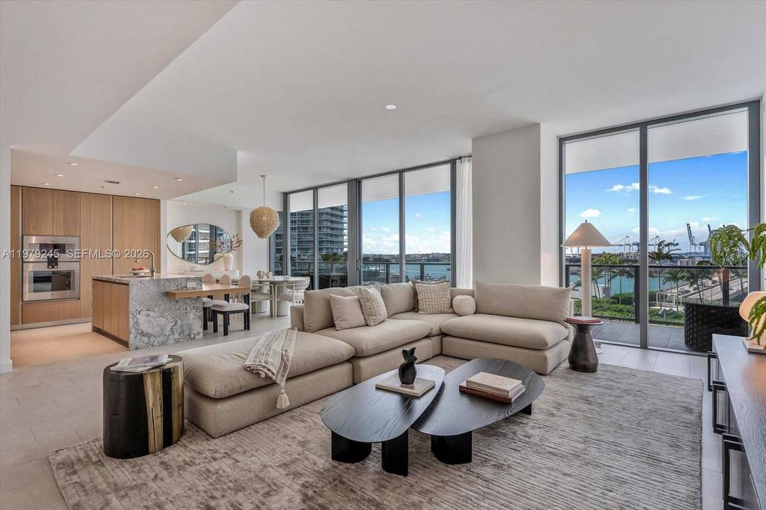 Never lived in and exceptionally spacious, this 3 bedroom, 4 bathroom residence at Five Park offers 10 foot ceilings and 2, 335 square feet of interior living space, complemented by ...