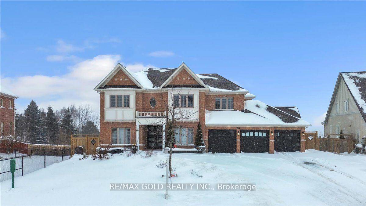 Absolutely Immaculate amp ; Executive Detached 4 Bedroom Brick Home On Premium Ravine Lot W 3 Garages amp ; Walk Out Finished Basement.