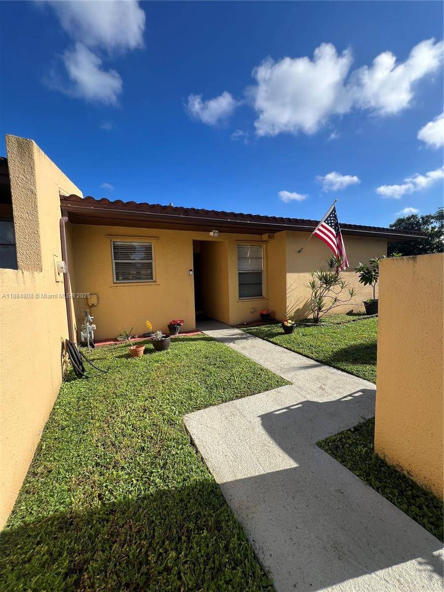 In the Kendale Lakes West Miami area, a quiet community with walking paths.
