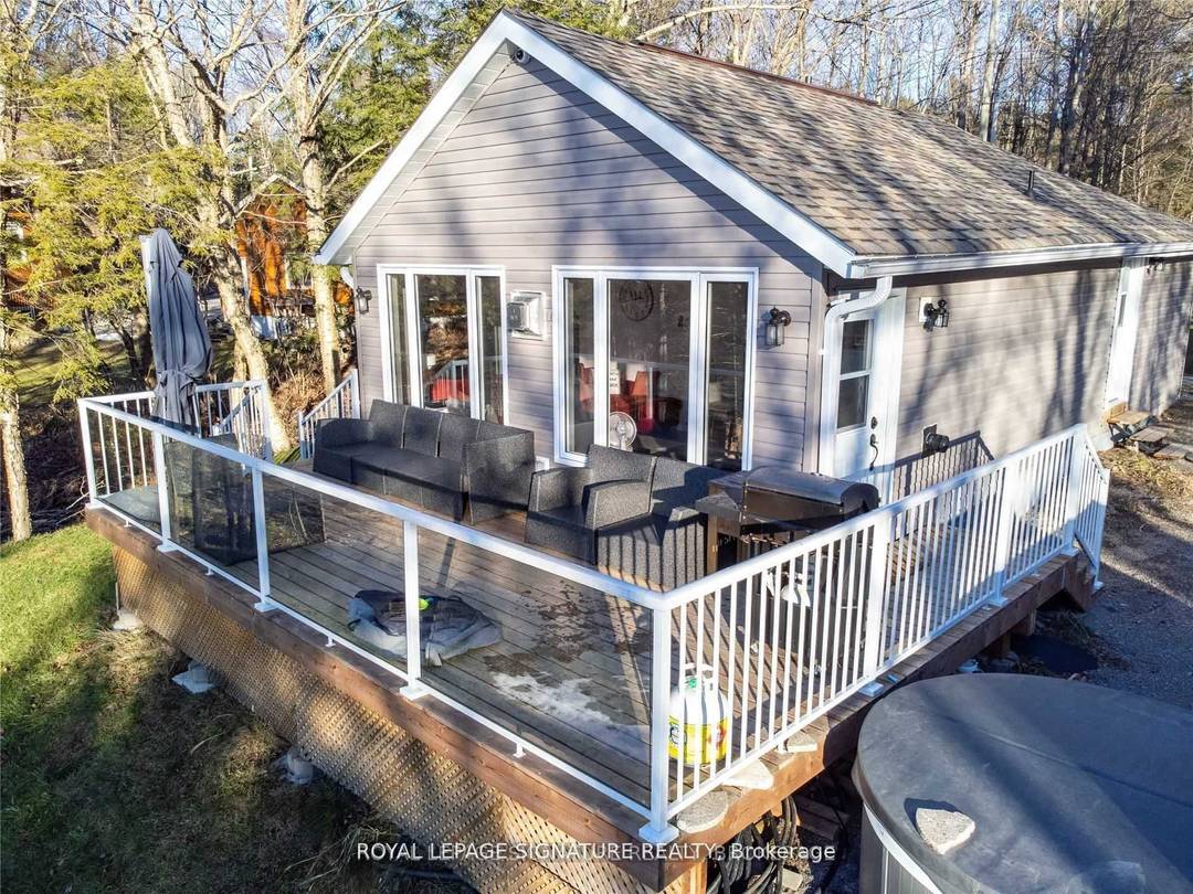 Fully renovated top to bottom, including extensive landscaping, 4 season cottage situated on the best lot on all of Maple Lake.