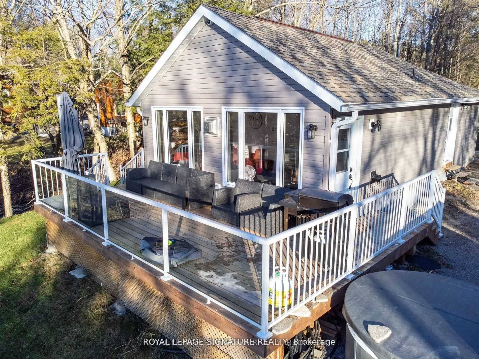 Fully renovated top to bottom, including extensive landscaping, 4 season cottage situated on the best lot on all of Maple Lake.