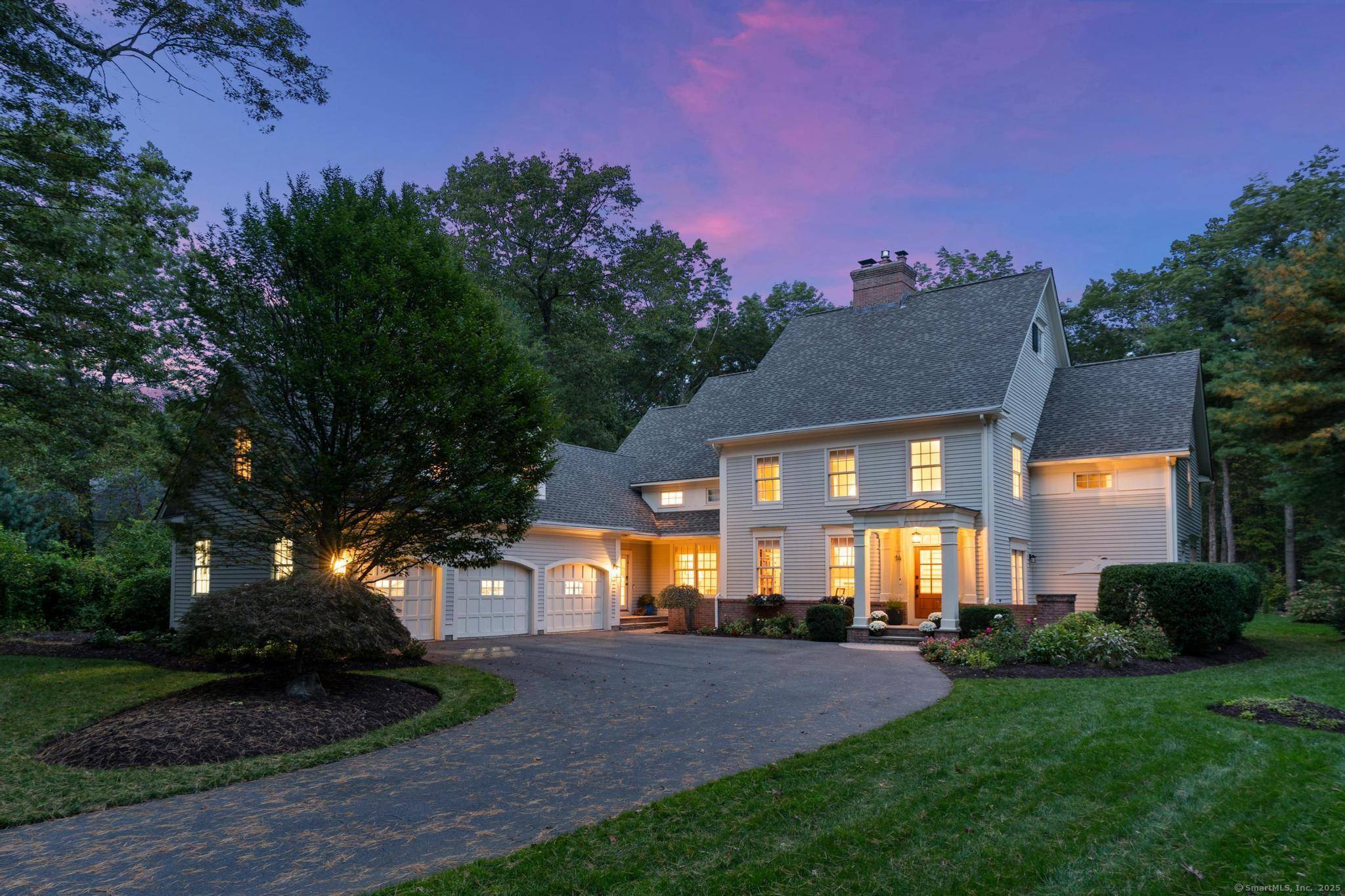 Situated at the end of a quiet cul de sac in Farmington's prestigious Devonwood community, this luxury home offers refined living in a serene, park like setting.