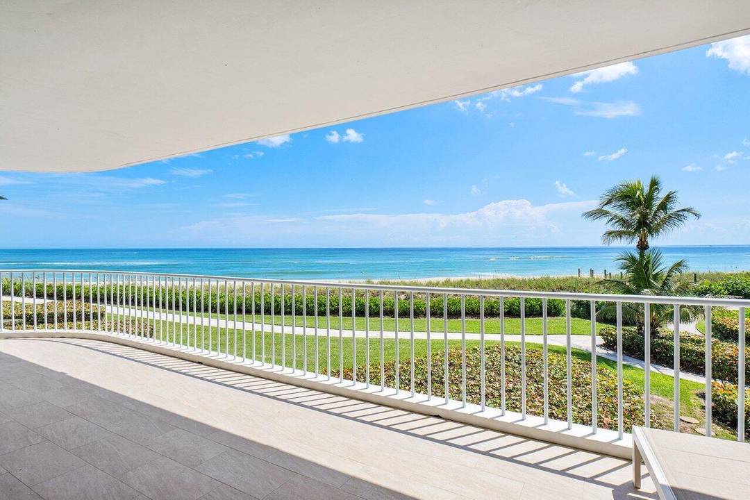 Beautifully renovated 2nd floor condo offers a tranquil oceanfront retreat.