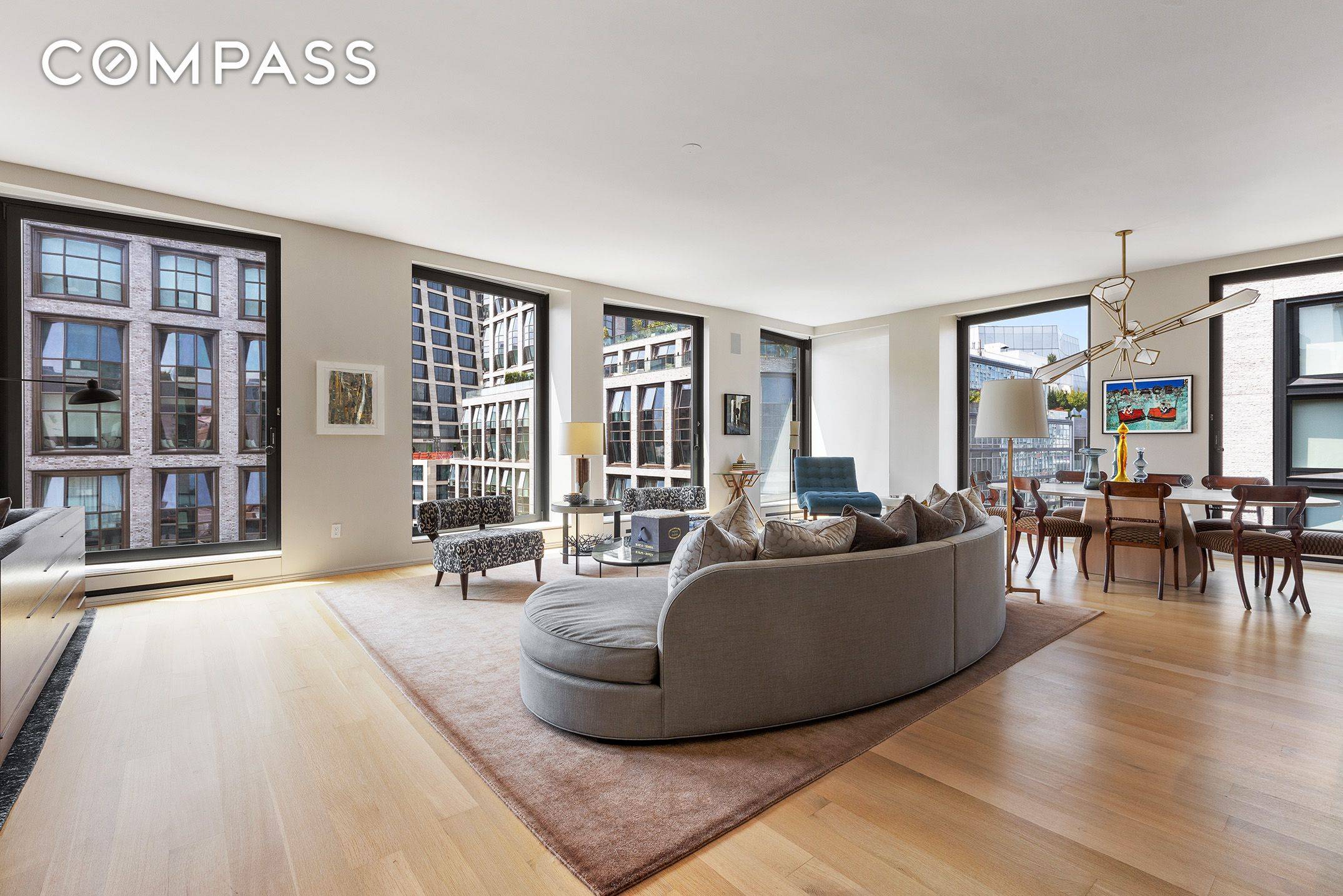 This almost new, refined, south west corner, light bathed home converted from its original 3 bedroom layout to create a lavishly scaled 2 bedroom, 3 bathroom apartment combines city convenience ...