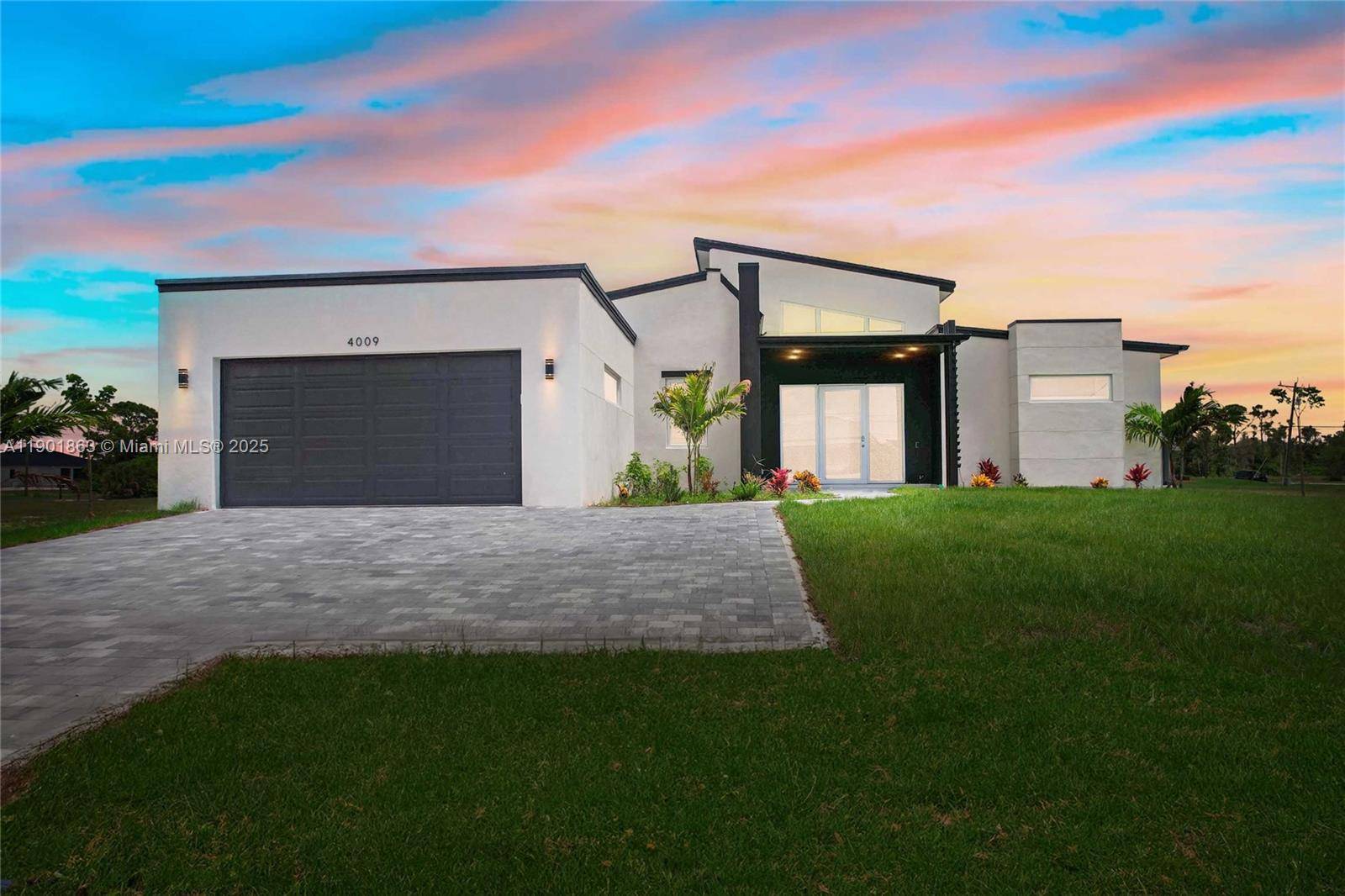 Experience the best of Southwest Florida living in this brand new luxury pool home on an oversized Gulf access lot with breathtaking long water views.