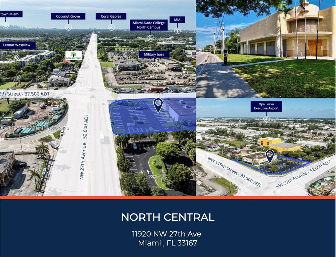 LA PREMIERE Realty proudly presents North Central, a prime free standing building with a drive thru on a 60, 168 SF lot and 14, 040 SF building.