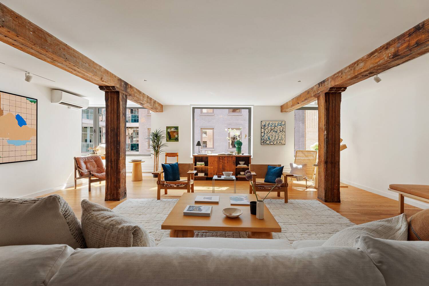 Graced with abundant natural light, plentiful storage, and impressive scale, Residence 4E is an authentic downtown loft offering post industrial pre war charm and the contemporary luxuries of a unique, ...