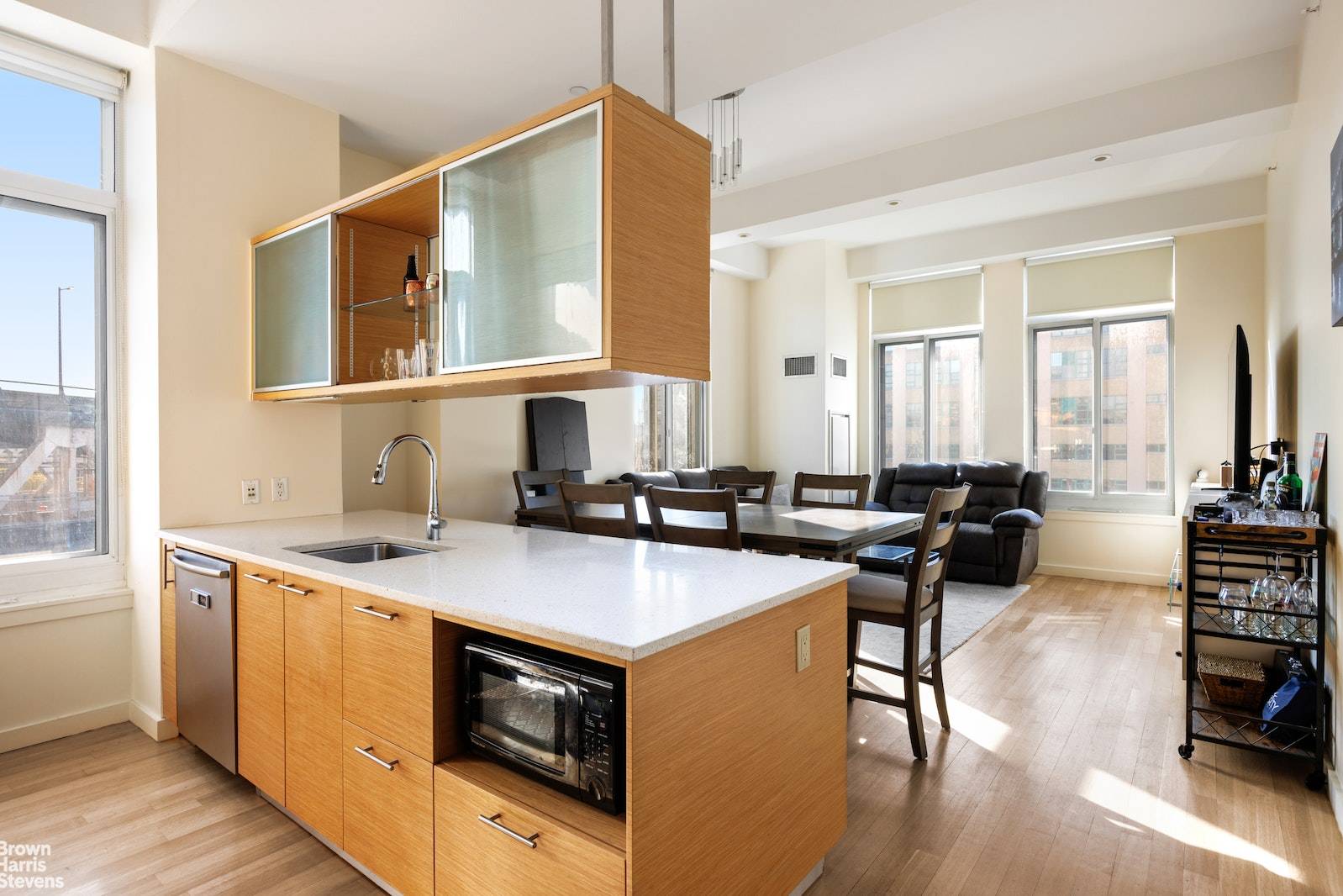 Superb two bedroom two bath home perfectly located in the heart of Dumbo, Brooklyn's hottest neighborhood.