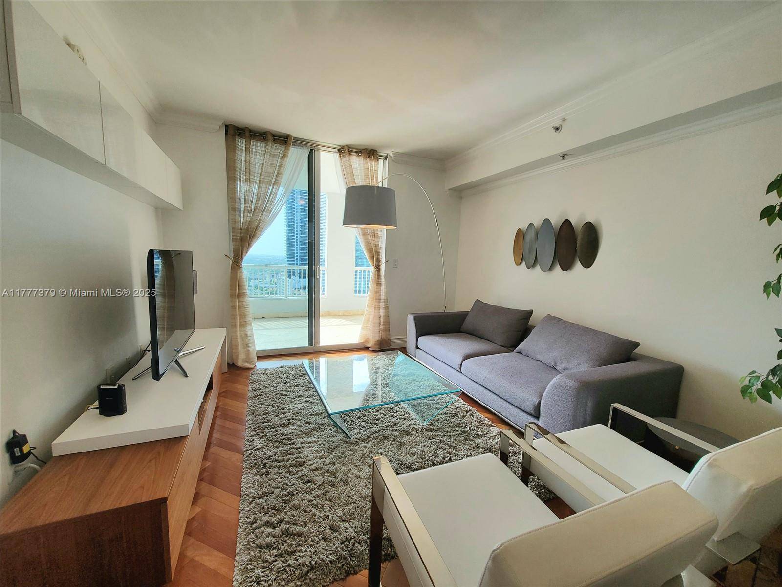 Fully furnished 2 bed 2 bath unit located on the 27th floor in the heart of Brickell and HUGE 269 sqft Terrace.