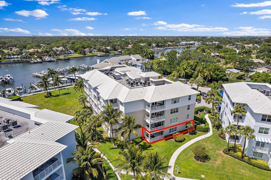 Bring your pets and your boat to this elegantly renovated first floor residence at Bay Colony of Juno Beach.